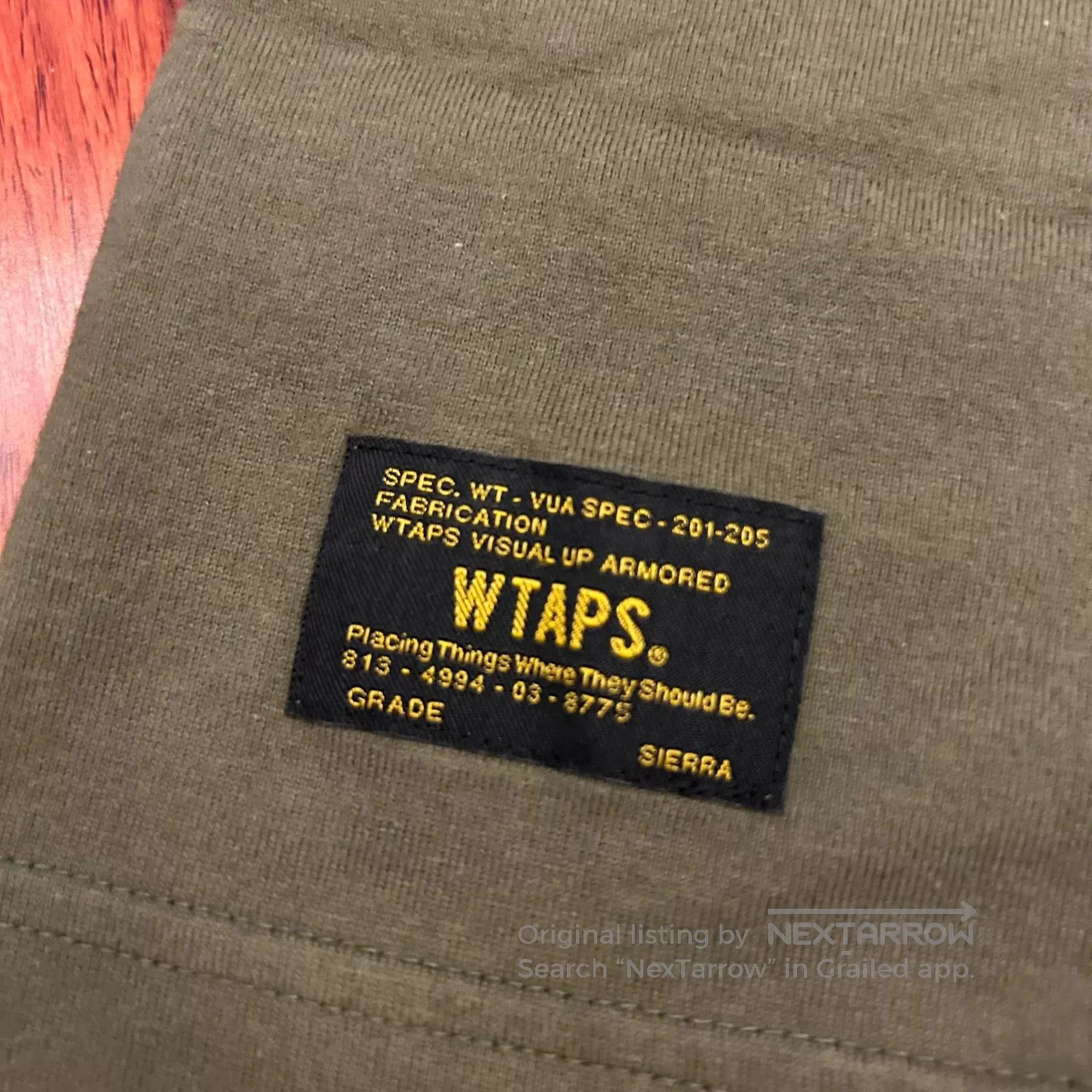 Wtaps WTAPS Classic Red Label Vest. Size US S / EU 44-46 / 1 - 3 Thumbnail