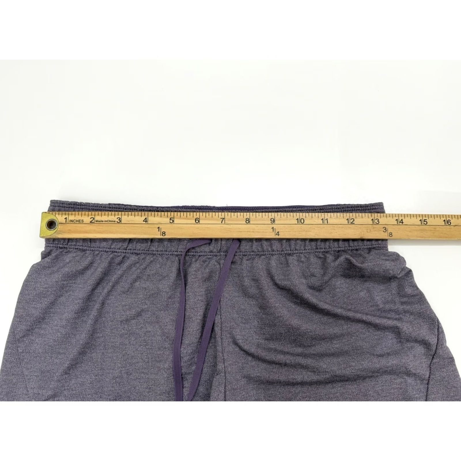 Nike Nike Womens Shorts XS Dri Fit Purple Athletic Pull On Short - Solid, Logo, Casual Sportswear Womens Size 26" / US 2 / IT 38 - 7 Thumbnail