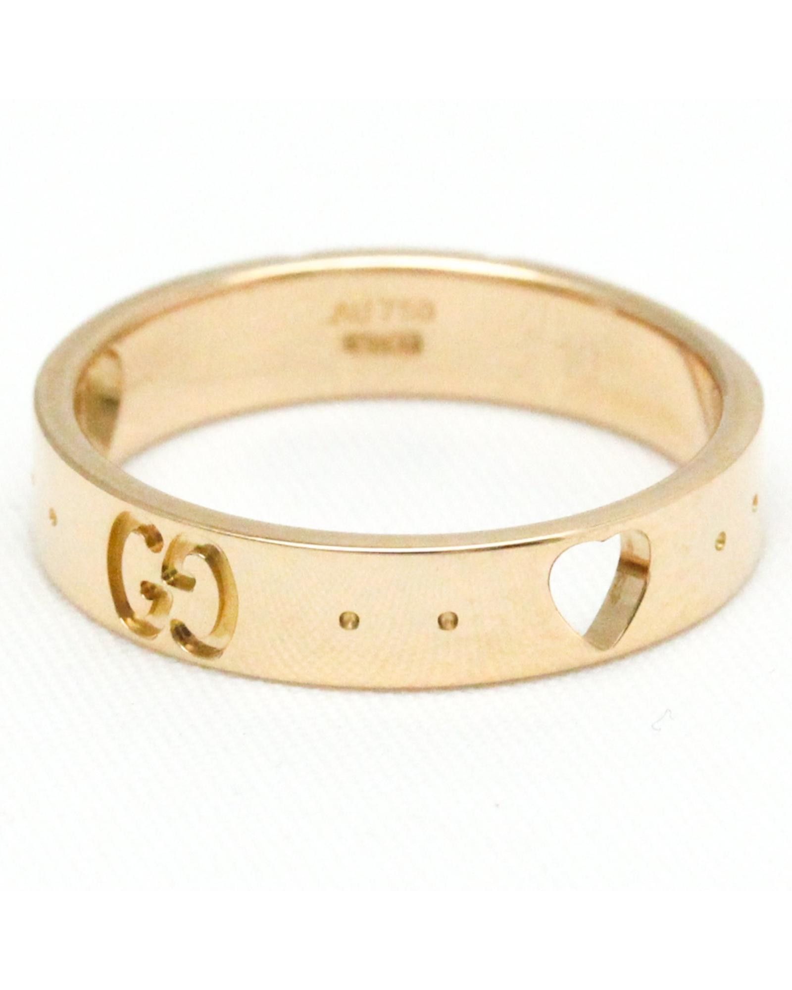 image of Gucci Rose Gold Icon Ring, Women's