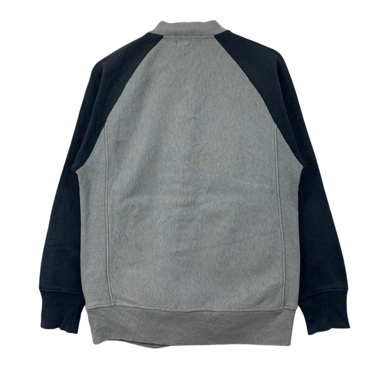 Japanese Brand TIMELAG Japanese Brand Reverse Weave Button Up Sweater Size US M / EU 48-50 / 2 - 2 Thumbnail