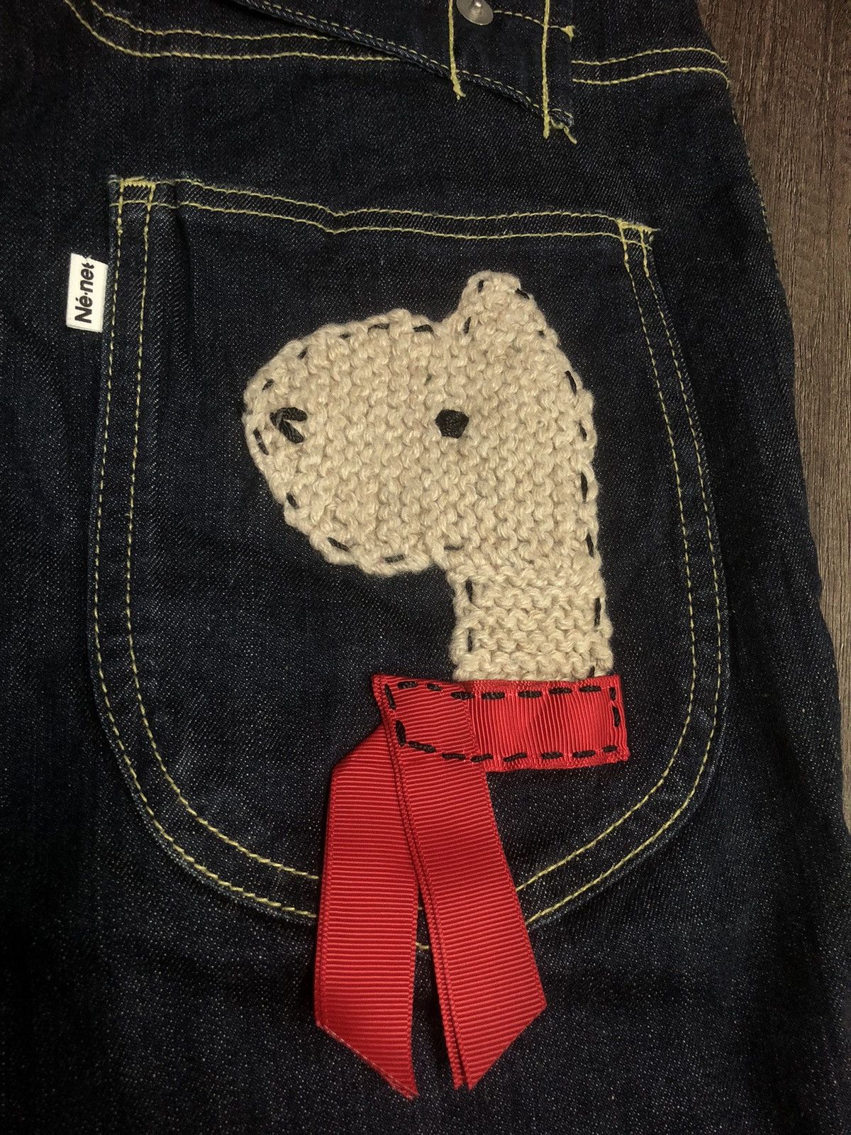 Issey Miyake × Ne-Net × Vintage Ne-net Issey Miyake Denim Jeans Japanese Designer Size 28" / US 6 / IT 42 - 25 Thumbnail
