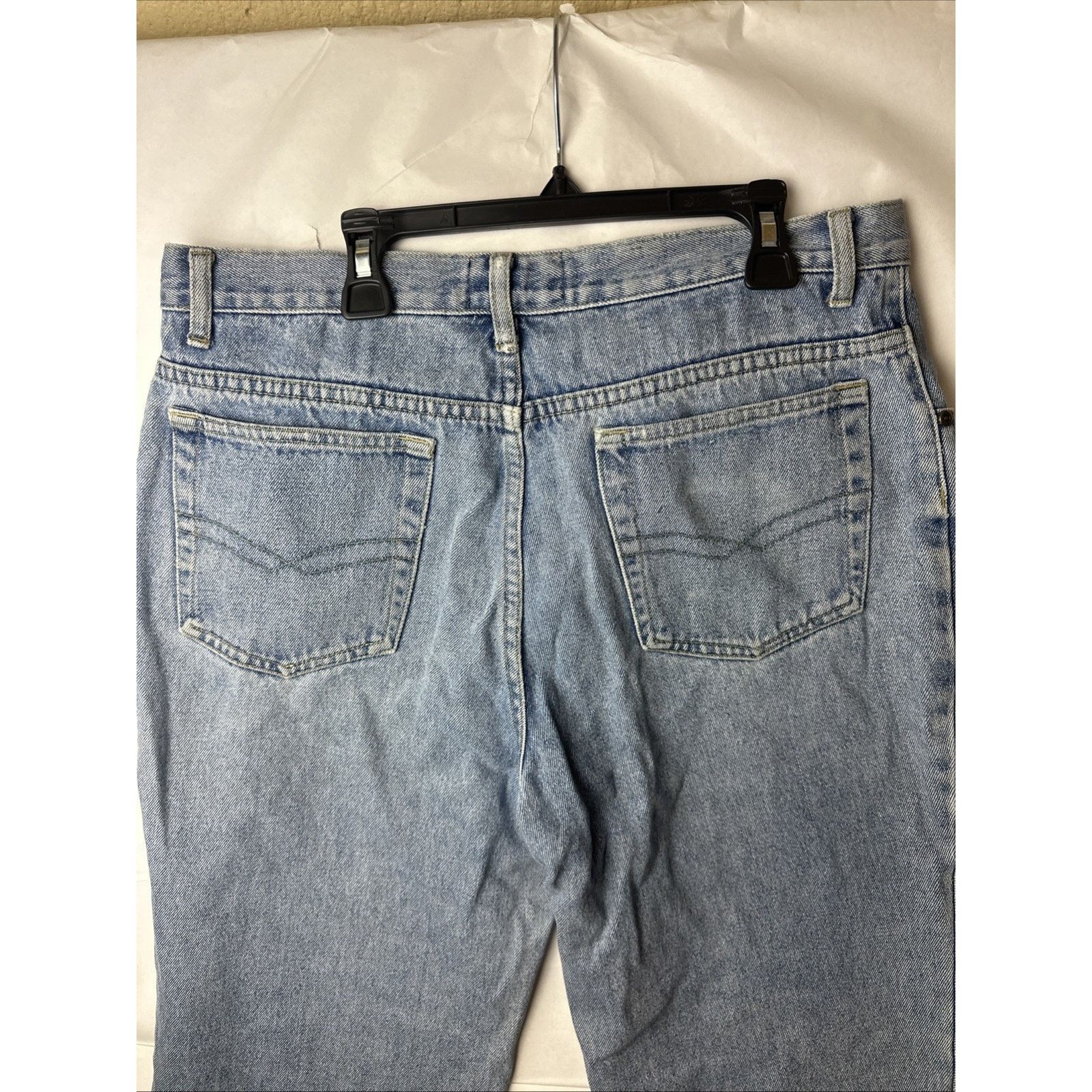 Tommy Hilfiger Vintage Tommy Hilfiger Jeans Sz 34 Light Wash Tapered Size US 34 / EU 50 - 12 Thumbnail
