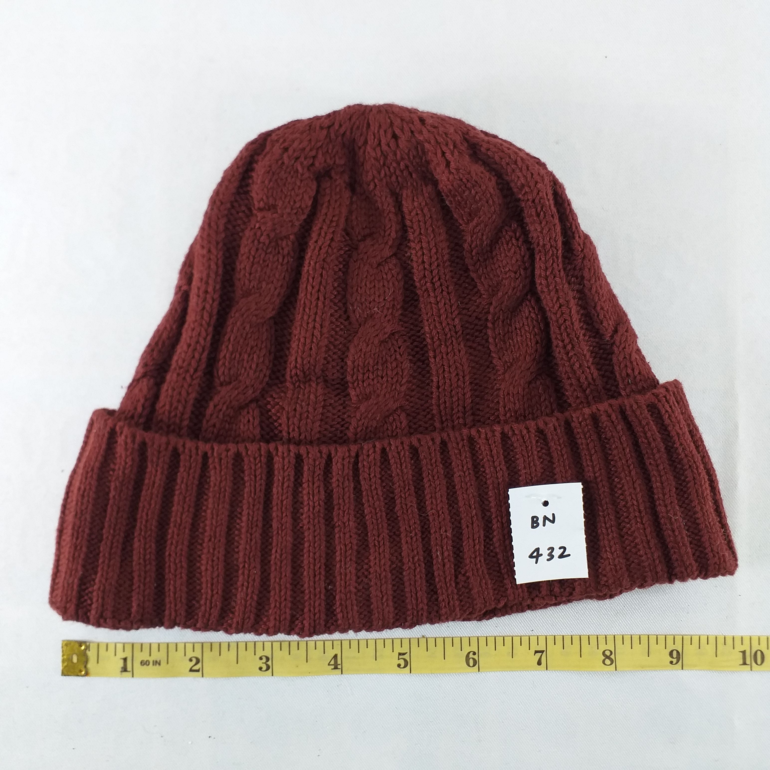 Japanese Brand Antiqulothes Plain Snow Cap Hat Beanie -BN432 Size ONE SIZE - 3 Thumbnail