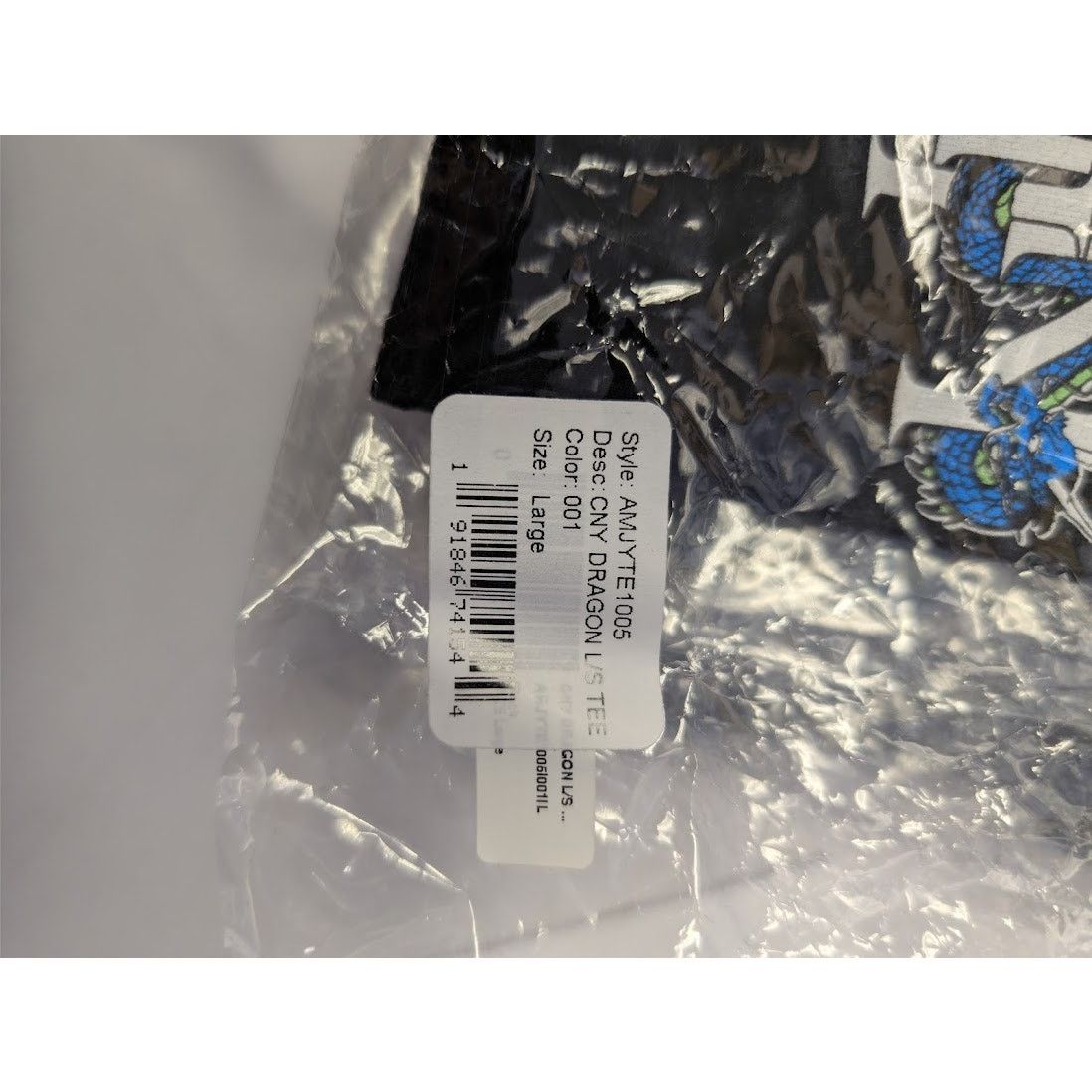 Amiri o1rshd1 Q:2 / CNY Dragon Long Sleeve Tee T-Shirt in Black L Size US L / EU 52-54 / 3 - 19 Thumbnail