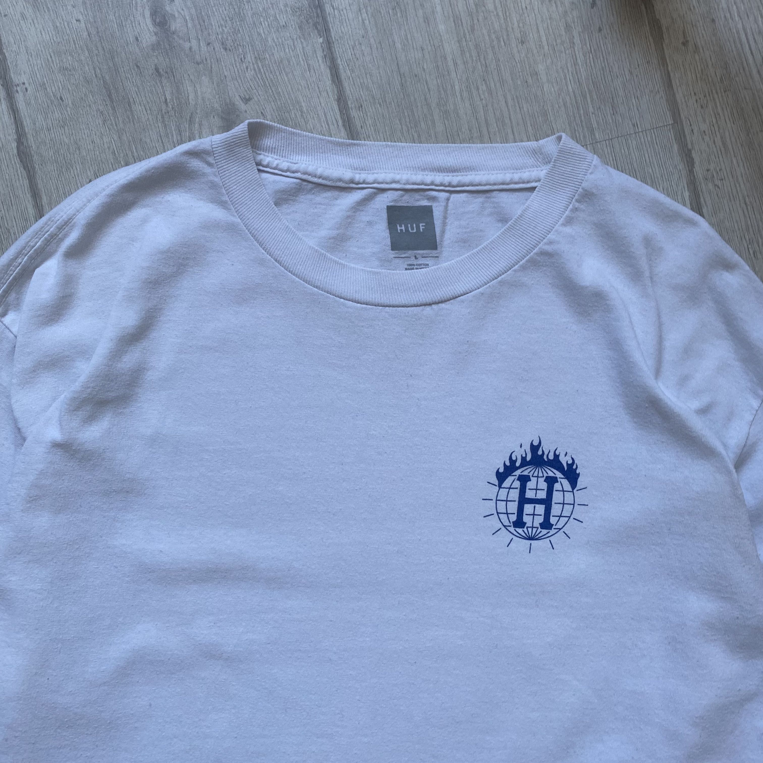 Huf × Thrasher Huf x Thrasher Basic Loogo Longsleeve t-shirt Pullover tee Size US L / EU 52-54 / 3 - 2 Thumbnail