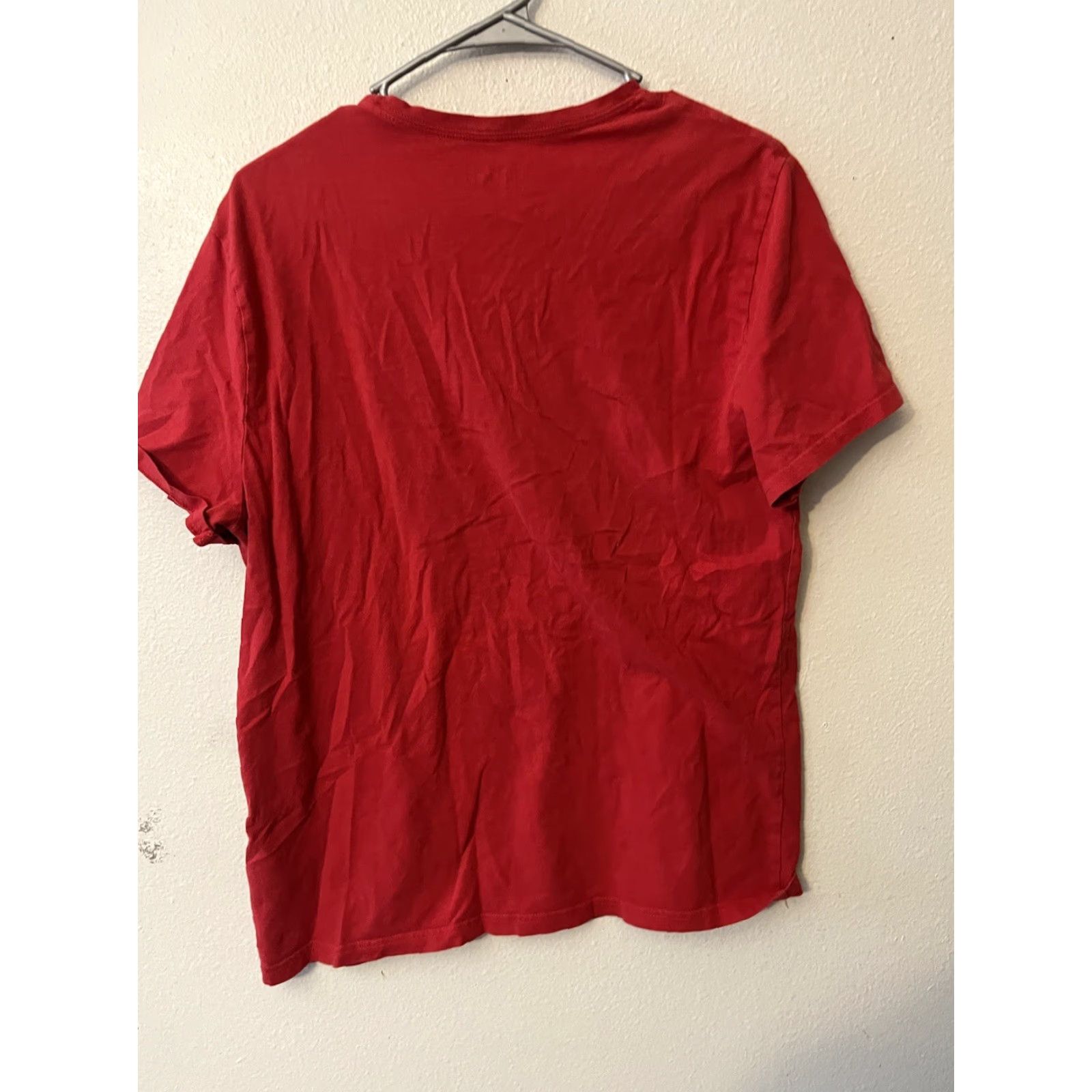 Express Express Graphic Print T-Shirt Men Crew Neck Red Medium Short Sleeve Logo Express Outlet Shirt Mens Size US M / EU 48-50 / 2 - 3 Thumbnail