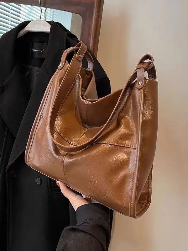 Designer × Japanese Brand Retro y2 versatile shoulder bag for women brown Size ONE SIZE - 3 Thumbnail