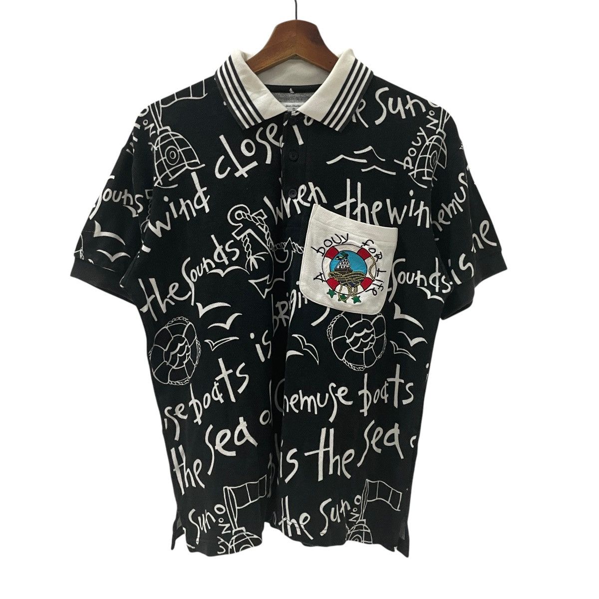 Jean Charles De Castelbajac Vintage Jean Charles De Castelbajac Polos Size US M / EU 48-50 / 2 - 1 Thumbnail