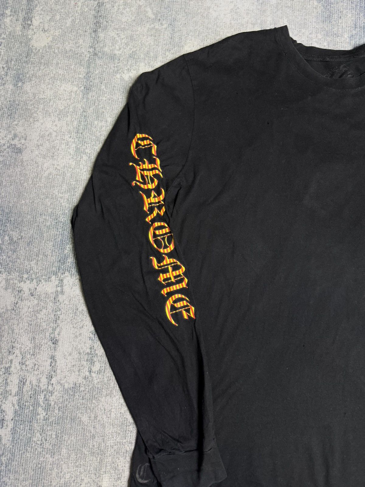 Chrome Hearts Chrome Hearts - Dagger Script Long Sleeves Size US XL / EU 56 / 4 - 10 Thumbnail