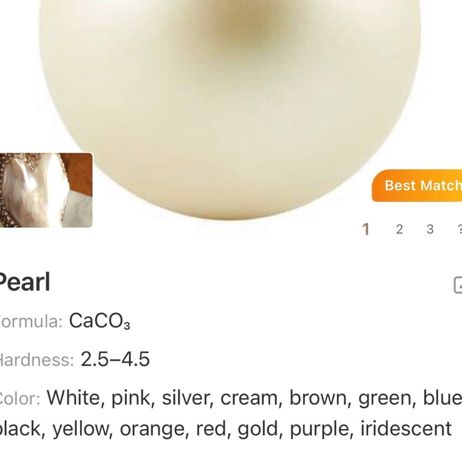 Jewelry Ladies genuine baroque fresh water pearl gold band ring NIB Size ONE SIZE - 11 Thumbnail