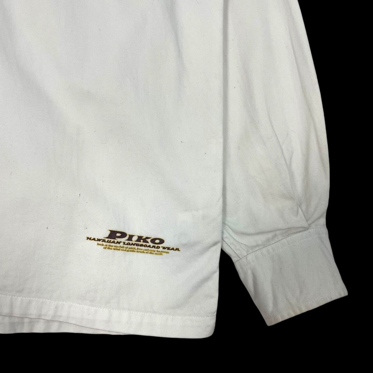 Sun Surf Vintage Piko Denim Jacket Back Big Logo Hawaiian Surf Style Size US M / EU 48-50 / 2 - 6 Thumbnail