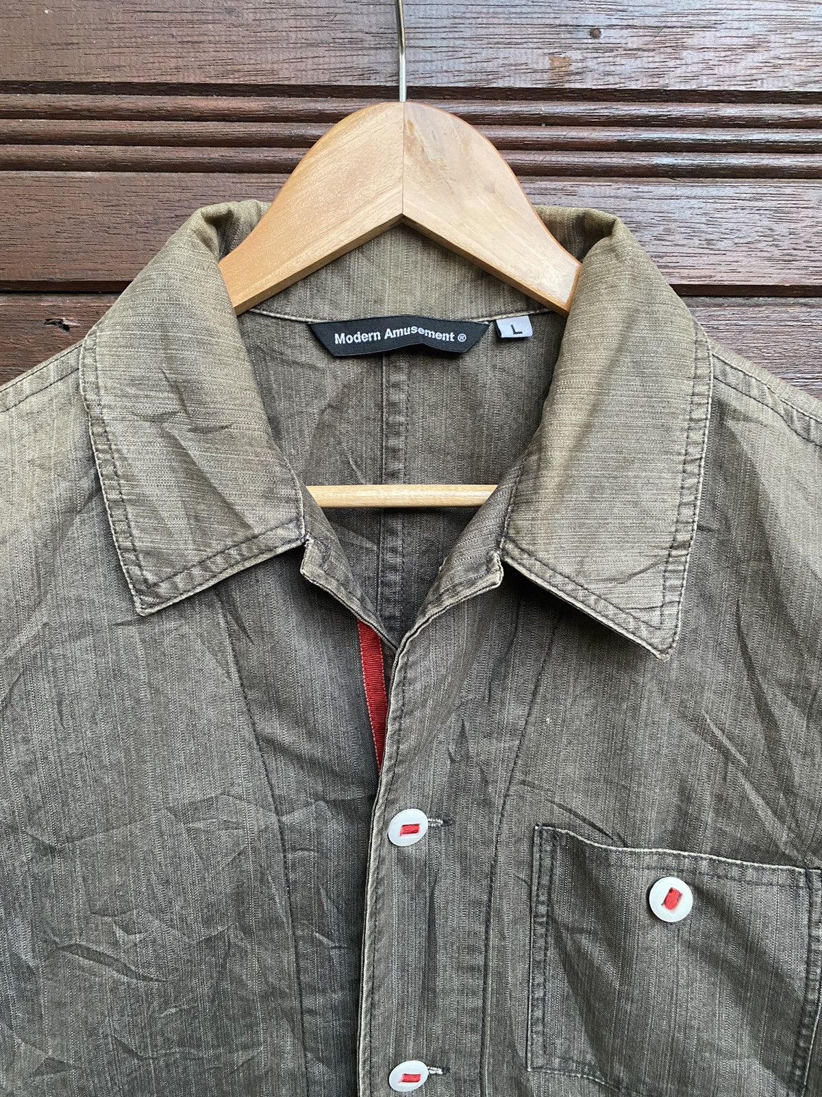Japanese Brand × Modern Amusement Vintage Modern Amusement Tartan Jacket Size US L / EU 52-54 / 3 - 6 Thumbnail