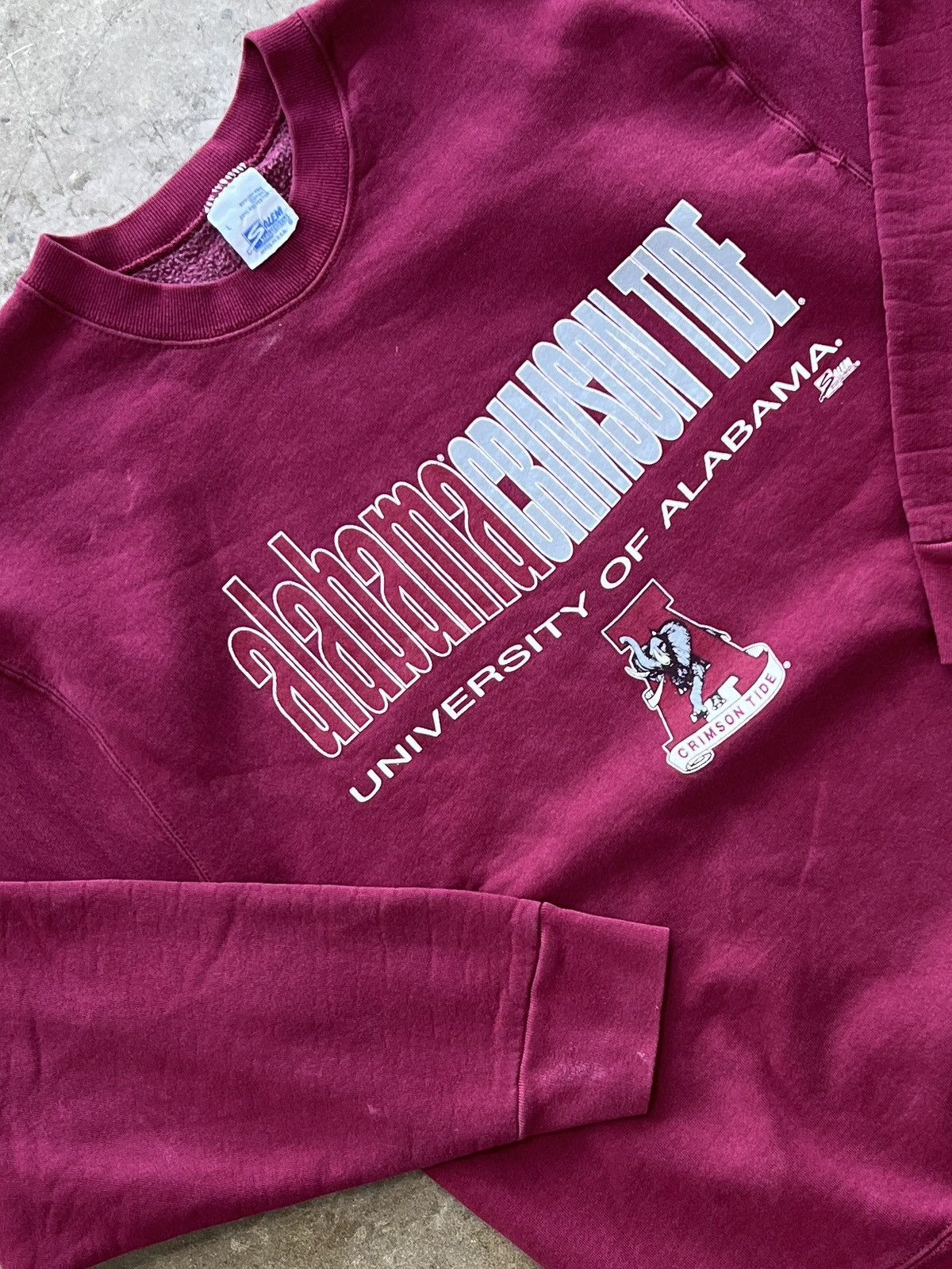 NCAA Vintage Alabama Crimson Tide Salem Crewneck Large Size US L / EU 52-54 / 3 - 1 Thumbnail