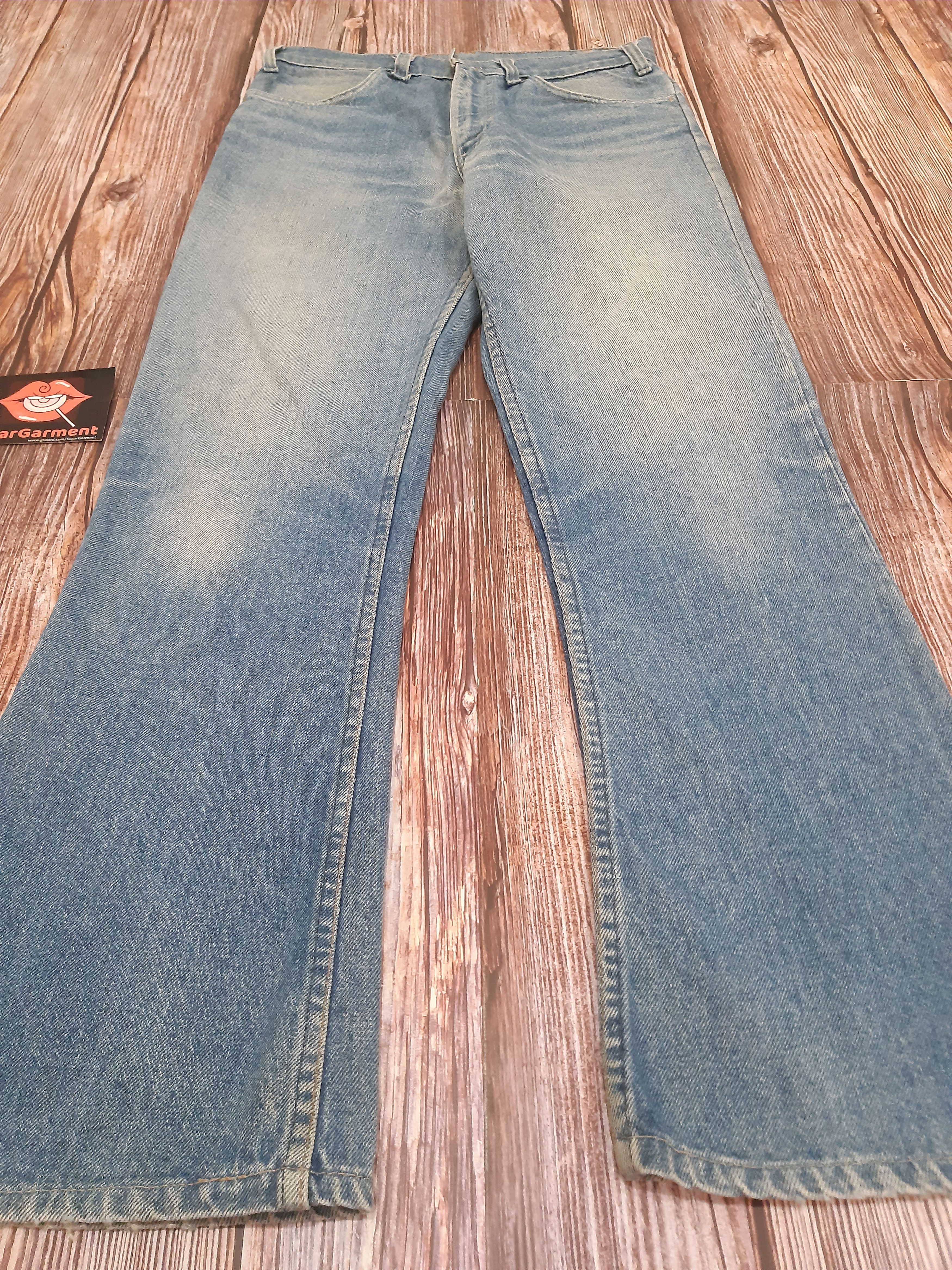 Levi's Levis 646 Bell Bottom Flare Bootcut Orange Tab TALON Jeans Size US 30 / EU 46 - 2 Thumbnail