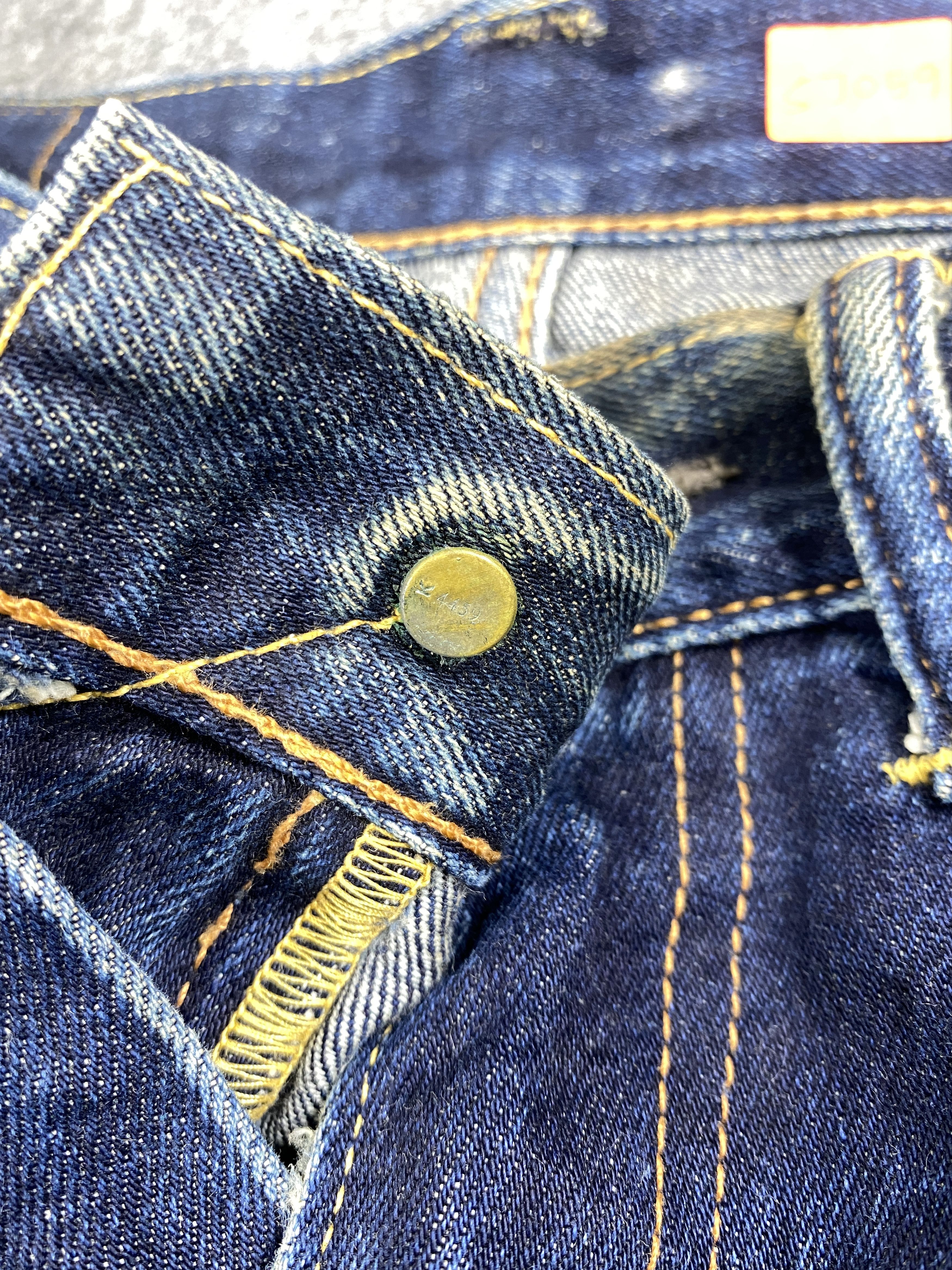Levi's Dark Blue Distressed Levi's 503 30x27 Denim -SJ059 Size US 30 / EU 46 - 6 Thumbnail
