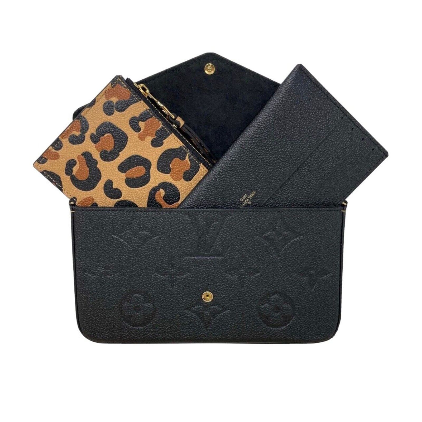 Louis Vuitton Louis Vuitton Pochette Felicie Wild At Heart Jungle Leopard Size ONE SIZE - 1 Thumbnail