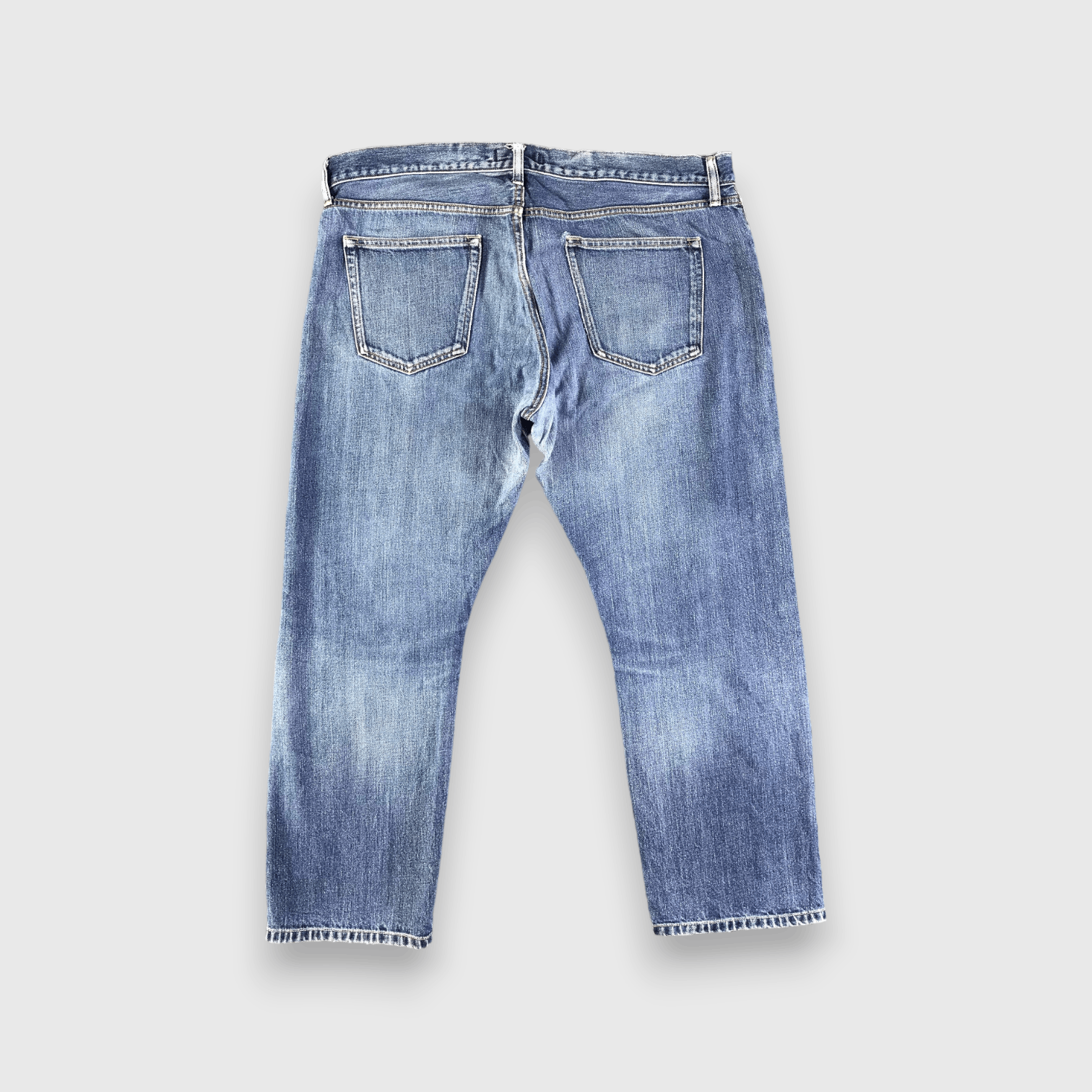 Uniqlo Blue Wash Uniqlo Selvedge Jeans-J2990 Size US 39 - 2 Thumbnail
