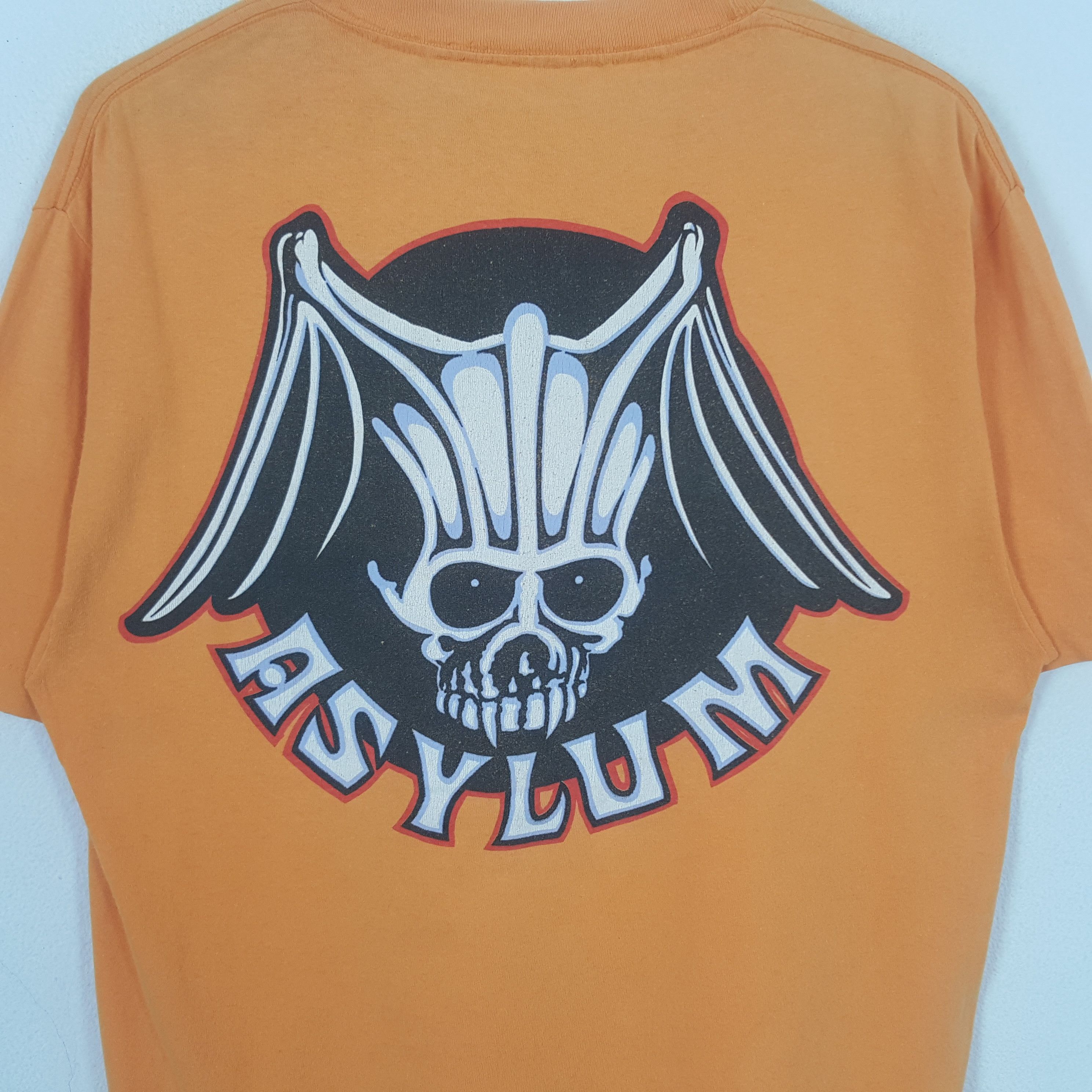 Other Vintage Asylum American Skateboard Tshirt RR1 Size US L / EU 52-54 / 3 - 2 Thumbnail
