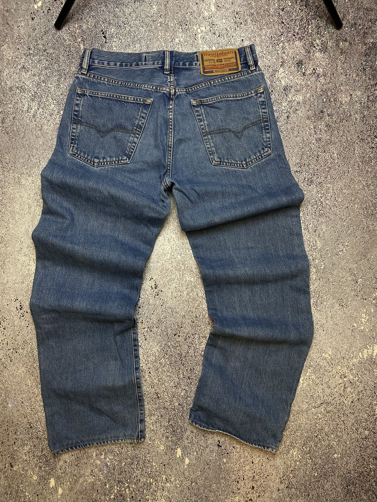 Diesel × Japanese Brand × Vintage 💥JAPANESE DIESEL VINTAGE JEANS 33 Size US 33 - 5 Thumbnail