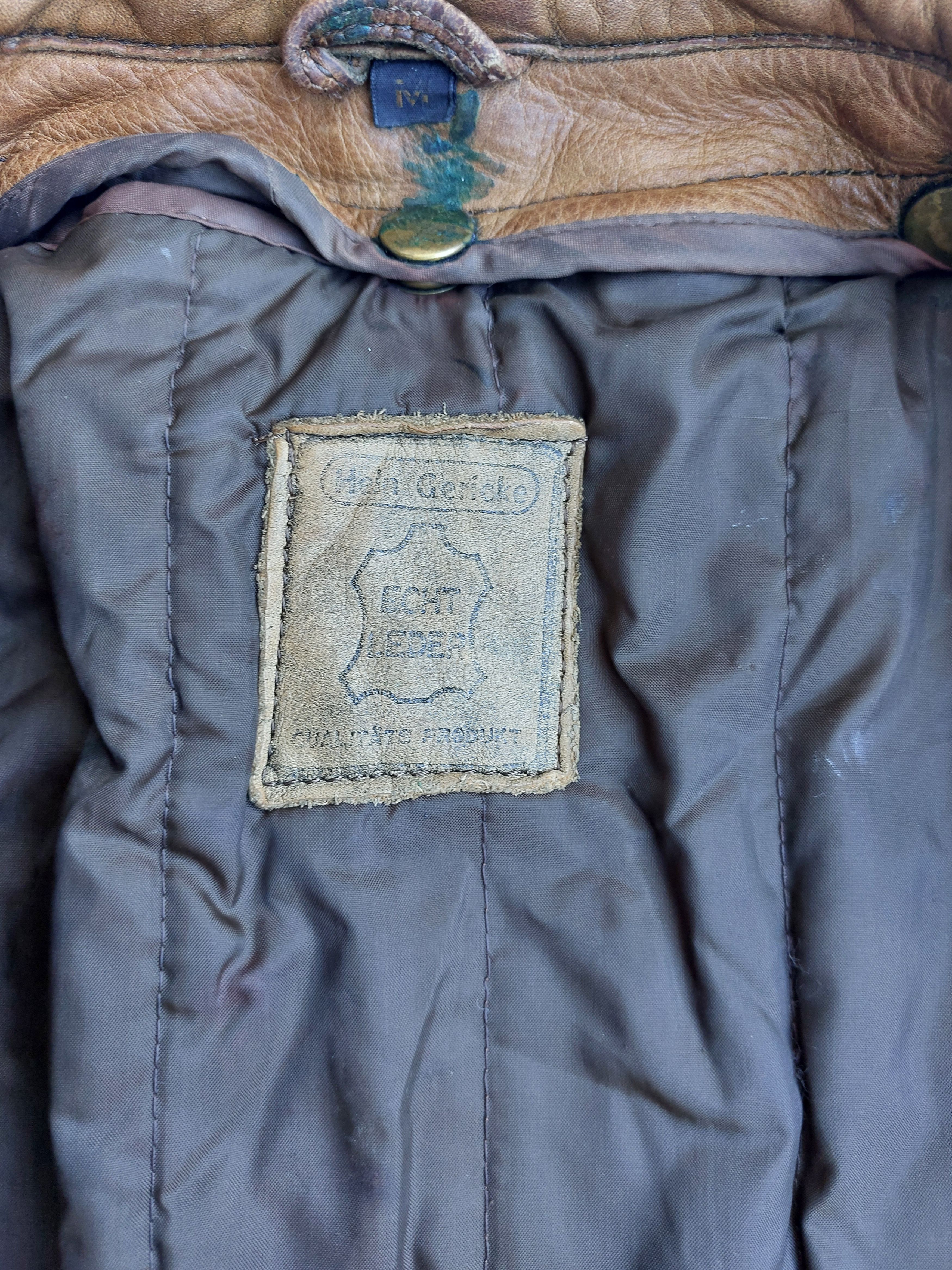 Vintage Hein Gericke Vintage Leather Jacket Size US M / EU 48-50 / 2 - 15 Thumbnail