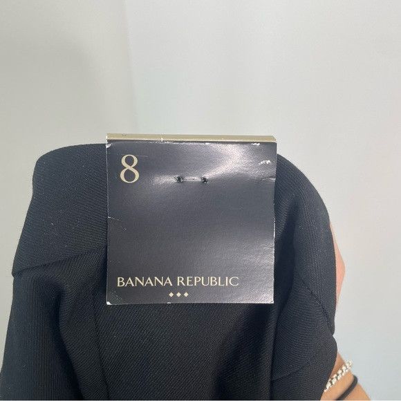 Banana Republic Banana Republic Washable Classic Black Pencil Skirt Size 30" / US 8 / IT 44 - 4 Thumbnail