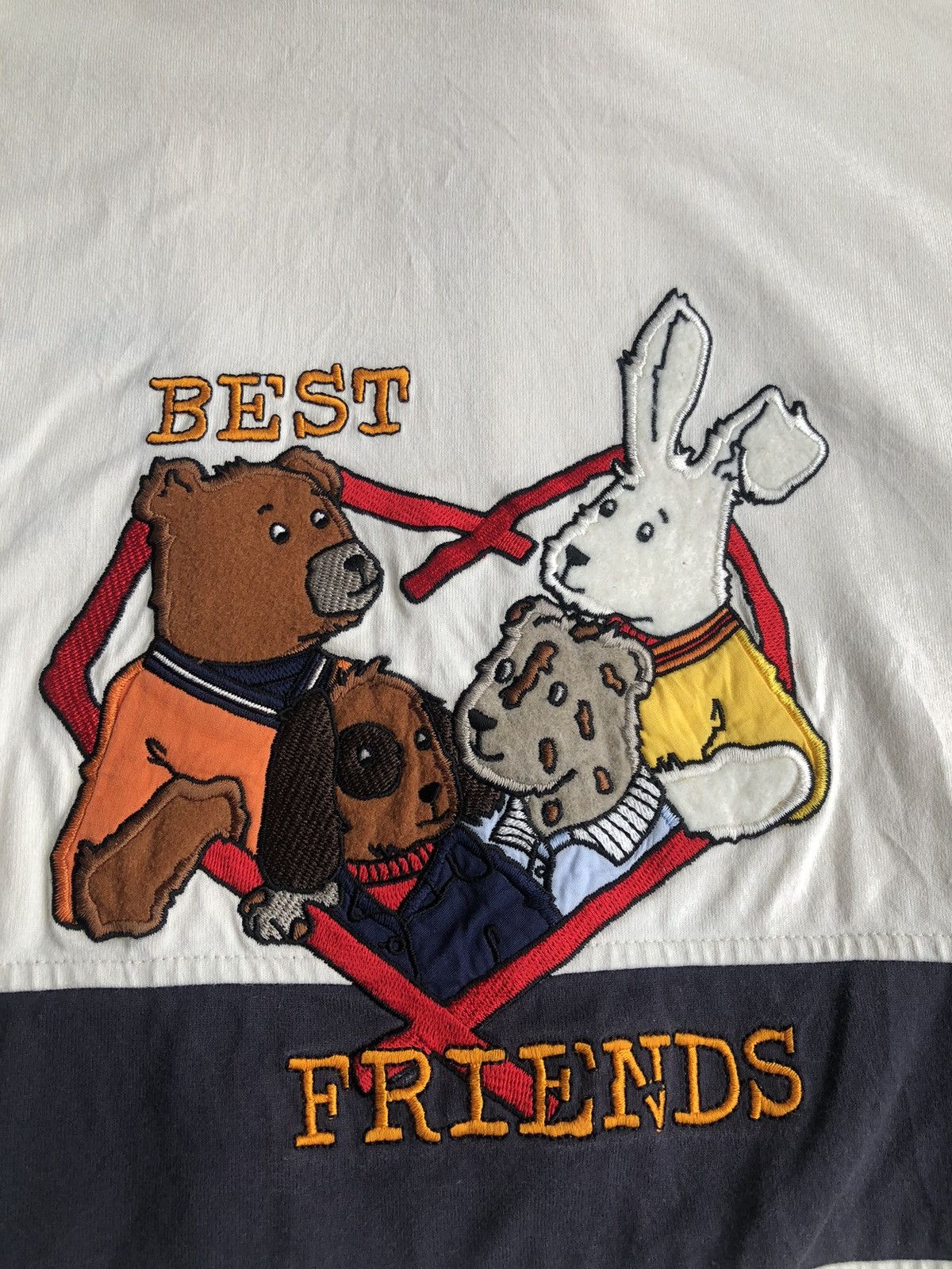Jean Charles De Castelbajac × Vintage Vintage Castelbajac Sport Best Friends Embroidery Hoodie Size US XS / EU 42 / 0 - 4 Thumbnail