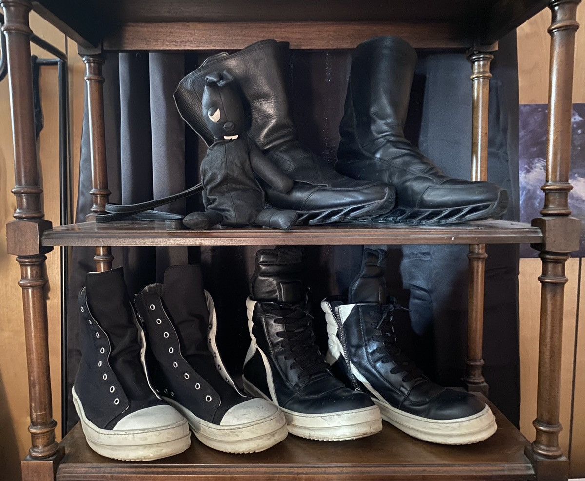 Adidas × Rick Owens Rick Owens x Adidas Sping Blade High Top Size US 11.5 / EU 44-45 - 10 Thumbnail