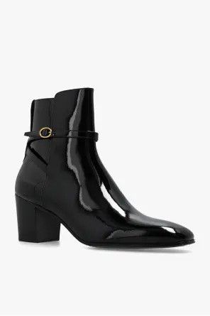 Saint Laurent Paris o1bcso1str1124 Offred 70 Boots in Black Size US 12 / EU 45 - 2 Thumbnail