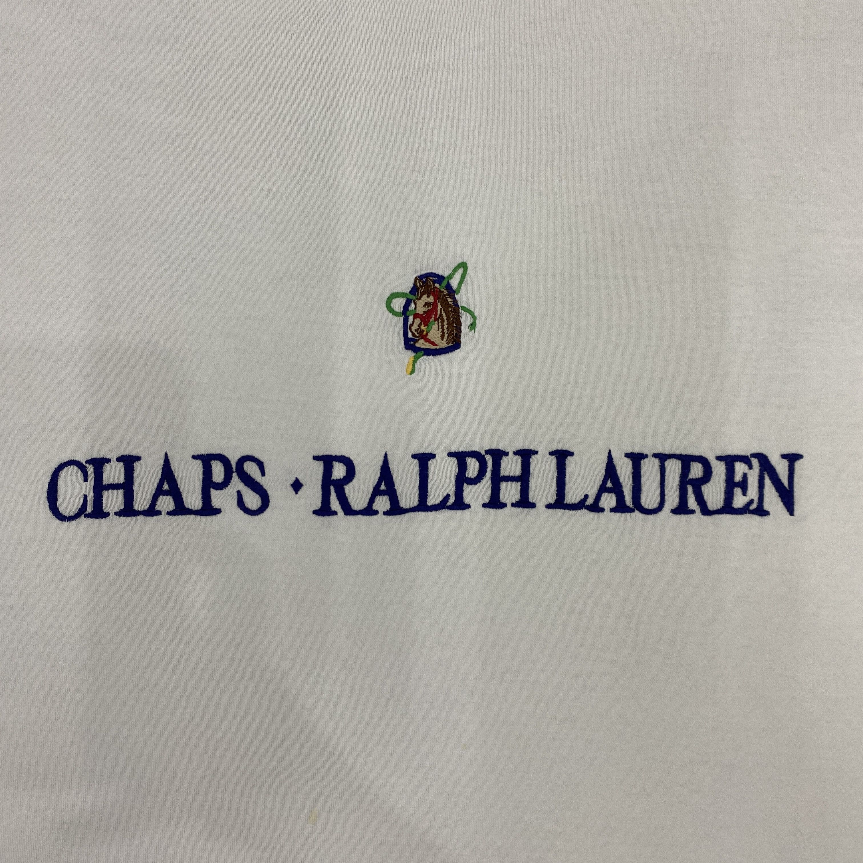 Chaps Ralph Lauren Vintage 90s Chaps Ralph Lauren T- Shirt - K074 Size US L / EU 52-54 / 3 - 6 Thumbnail