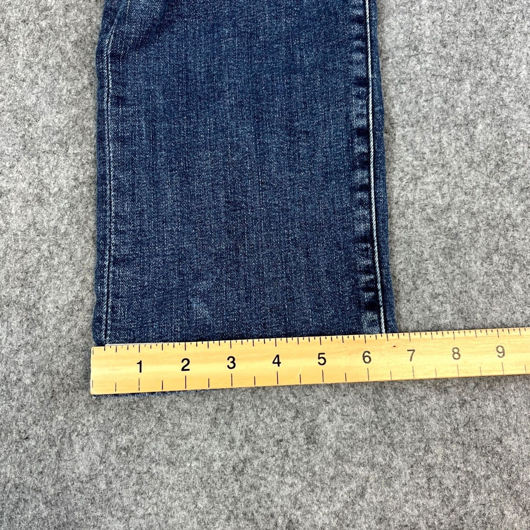 Hugo Boss HUGO BOSS Jeans Tapered Men 32 Regular Stretch 5-Pocket Denim Blue Maine Mid Wash Cotton Polyester Elastan Size US 32 / EU 48 - 3 Thumbnail