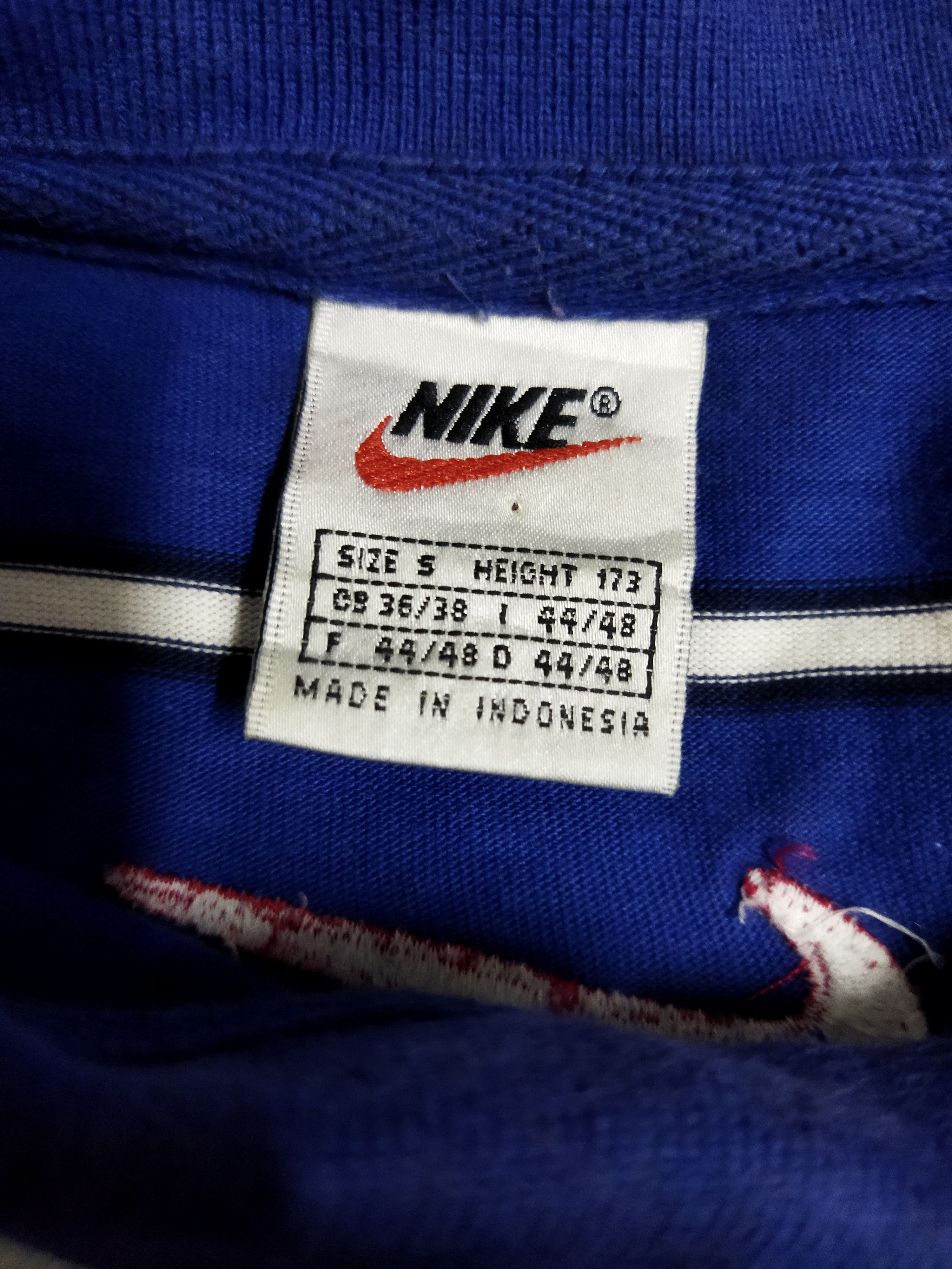 Nike × Vintage Vintage Nike Center Polo Tee Size US L / EU 52-54 / 3 - 5 Thumbnail