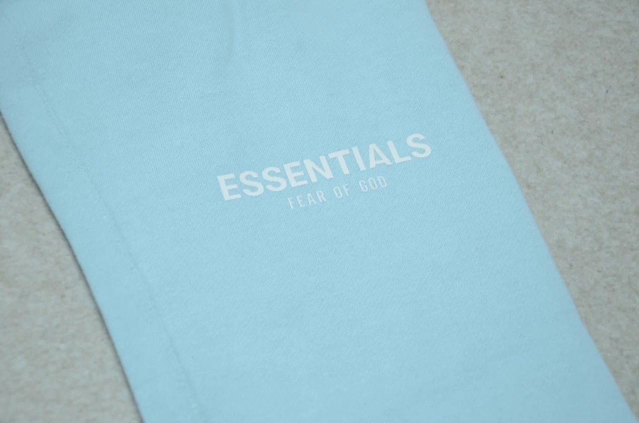 Fear of God FOG Essentials Fleece Lined Small Logo Sweatpants L Light Size US 38 / EU 54 - 3 Thumbnail