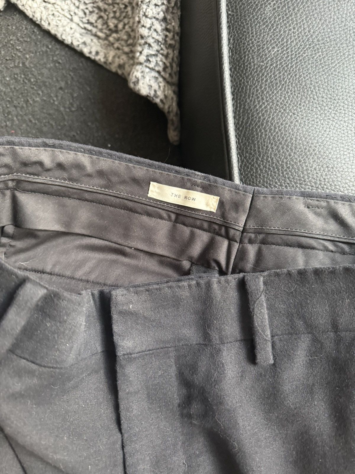 The Row The Row Cotton - Cashmere Blend Pants Size US 34 / EU 50 - 3 Thumbnail