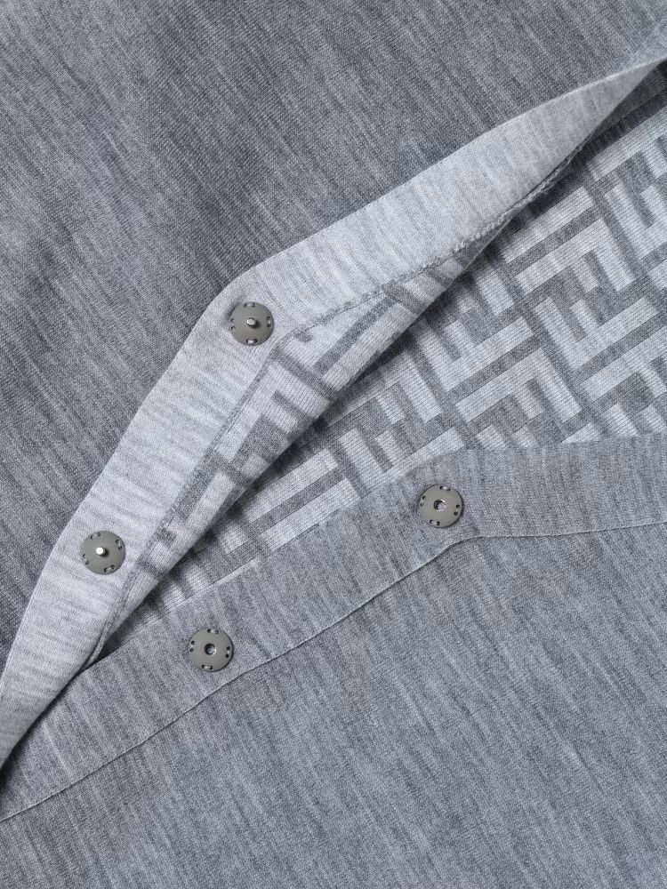 Fendi o1B3y1r0326 Cardigan in Gray Size M / US 6-8 / IT 42-44 - 3 Thumbnail