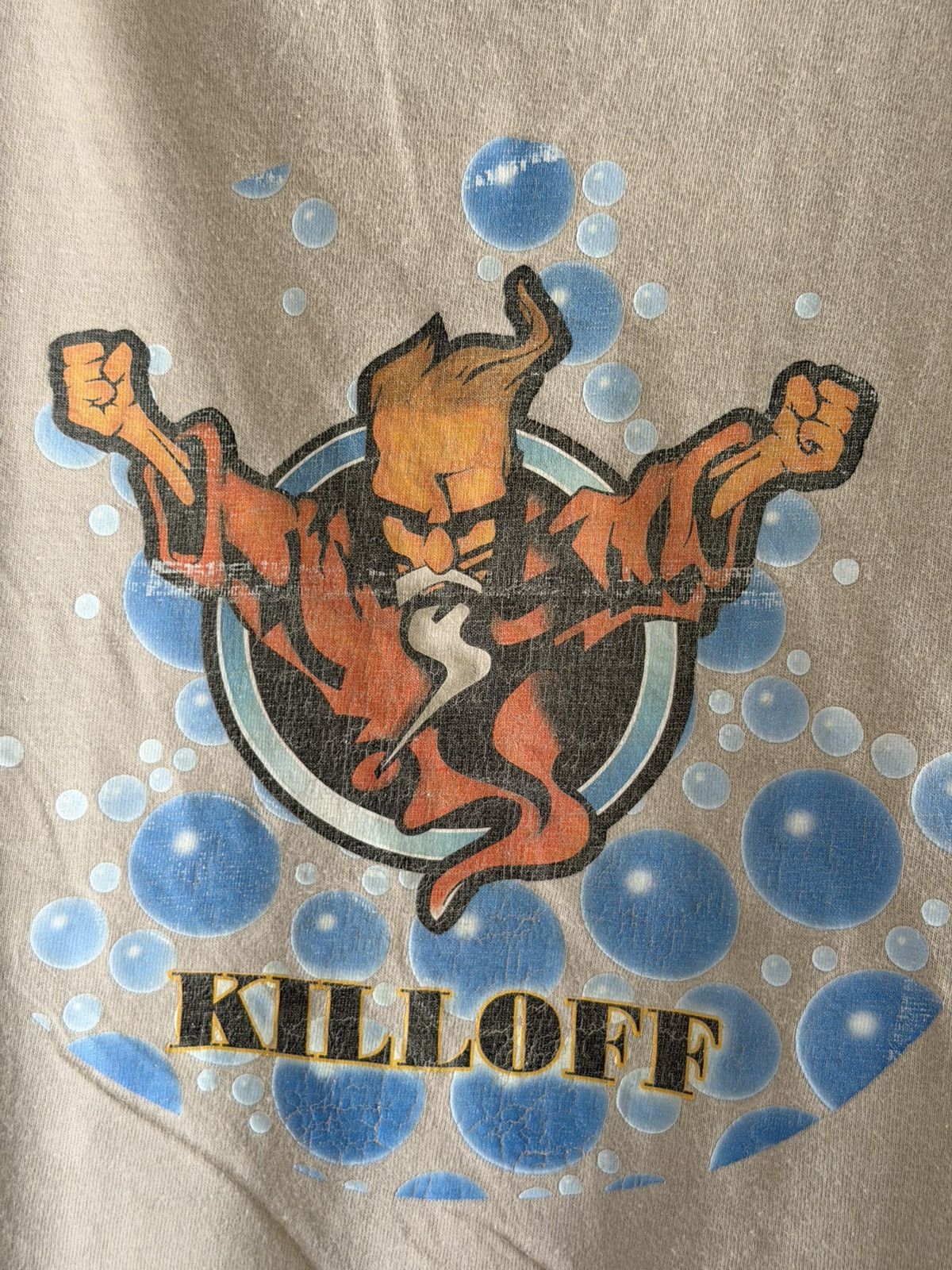 Thunderdome *RARE* 90s Y2K KILL OFF THUNDERDOME GABBER TEE 00s Size US L / EU 52-54 / 3 - 2 Thumbnail