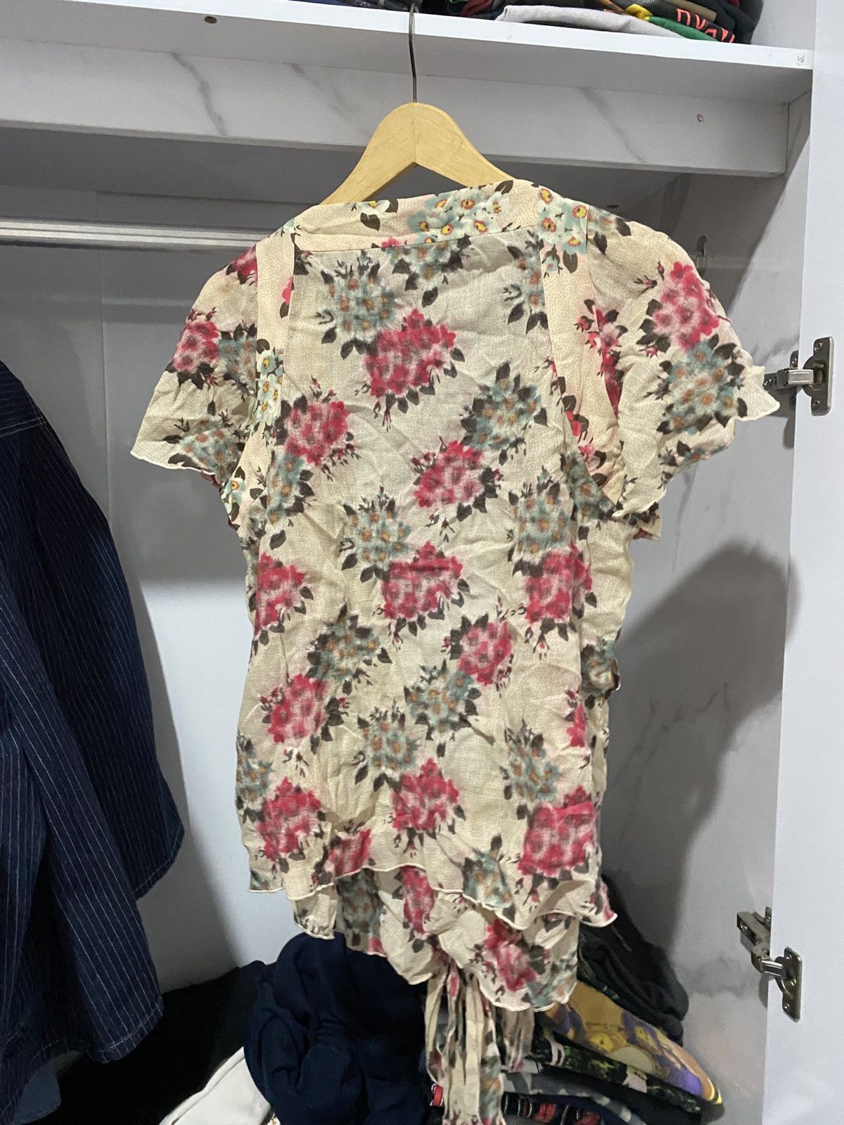 Kenzo Kenzo Tejido Shirt Flower Size M / US 6-8 / IT 42-44 - 4 Thumbnail