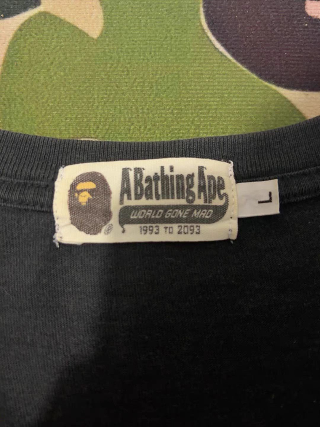 Bape Bape Ape Head T-Shirt Size US L / EU 52-54 / 3 - 3 Thumbnail