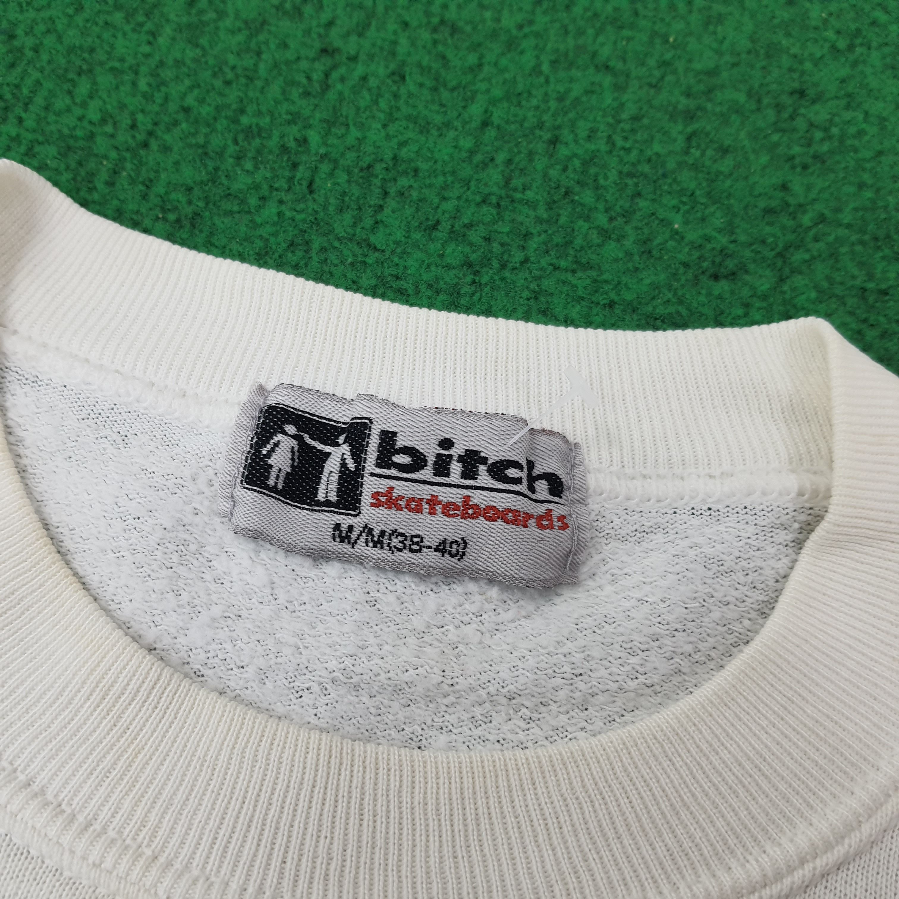 Vintage Vintage Bitch Skateboards Streetwear Sweatshirt C261N2 Size US M / EU 48-50 / 2 - 4 Thumbnail