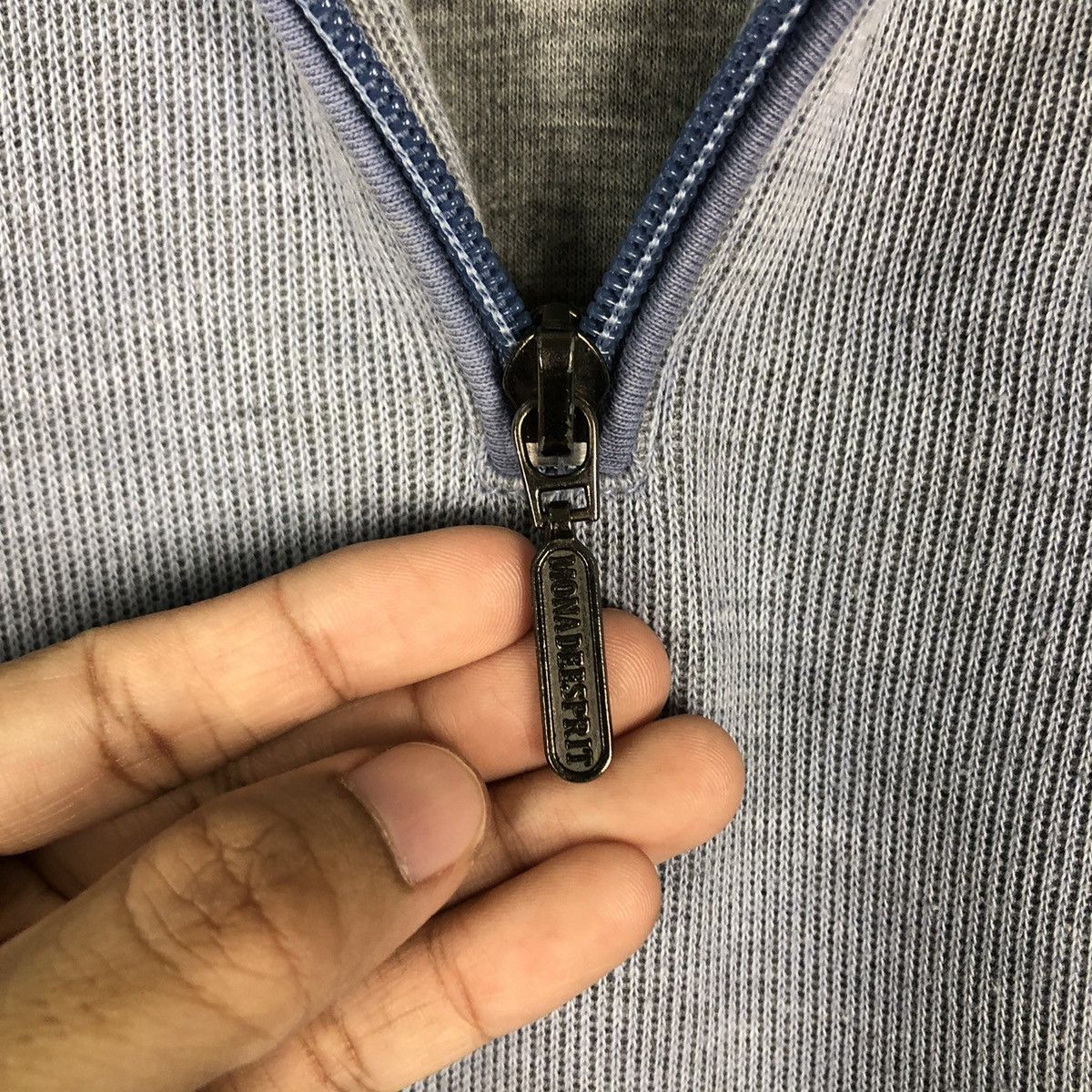 Japanese Brand 🔥Vtg Collar Sweatshirt Monade Esprit Japan Made Size US M / EU 48-50 / 2 - 14 Thumbnail