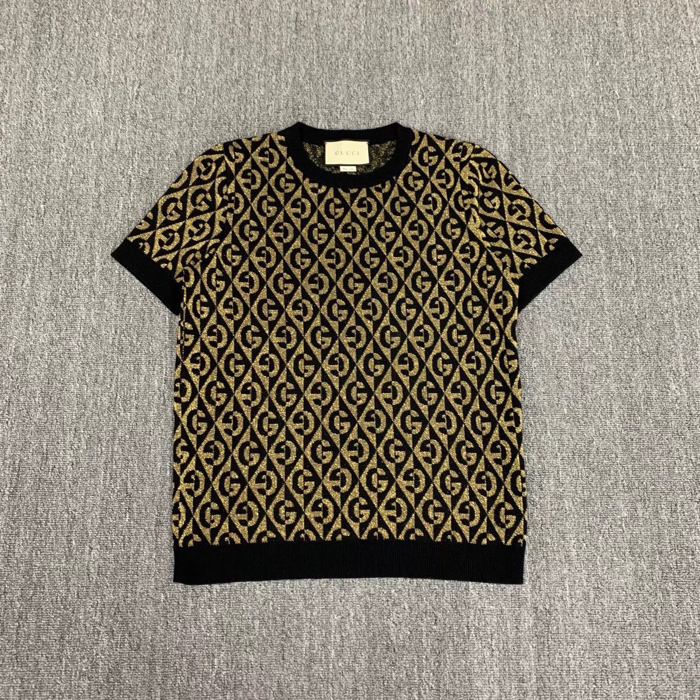 Gucci Gucci Wool GG Allover Print Short Sleeve M 98 New Size M / US 6-8 / IT 42-44 - 1 Thumbnail