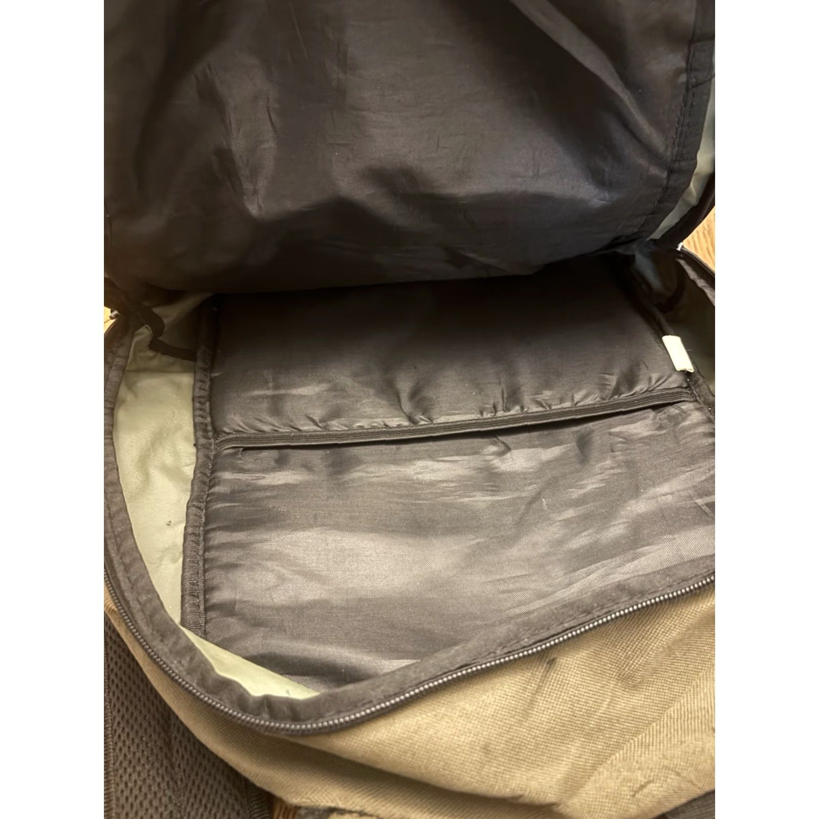 World Industries VINTAGE World Industries Backpack Men Green Canvas Backpack Size ONE SIZE - 5 Thumbnail