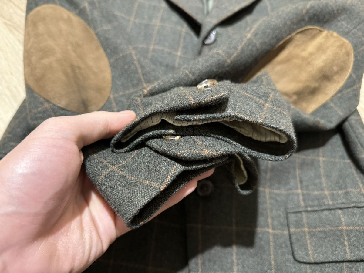 Corneliani × Designer Corneliani plaid wool cashmere blazer 48R Size 48R - 12 Thumbnail