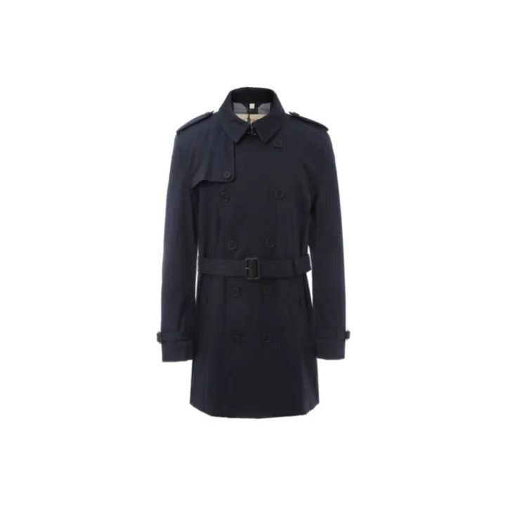 Burberry Burberry Burberry Double-Breasted Belted Trench Coat-2507 Size US M / EU 48-50 / 2 - 1 Thumbnail