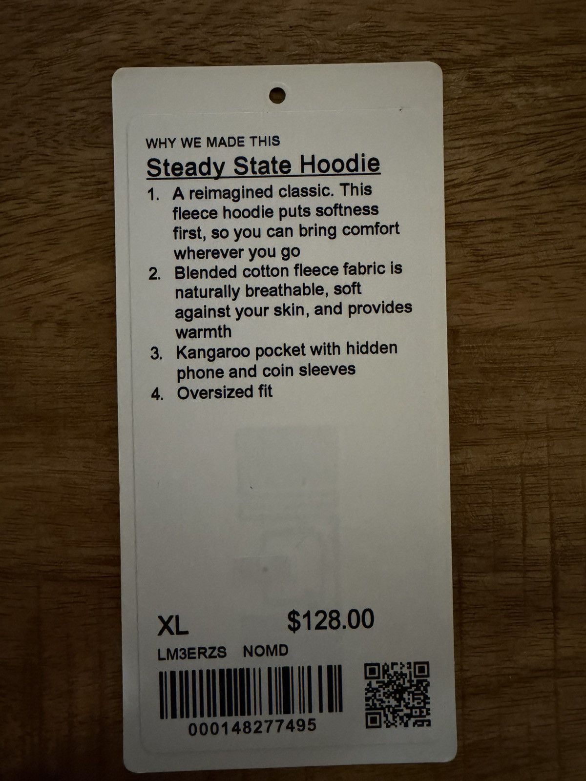 Lululemon Steady State Hoodie Size US XL / EU 56 / 4 - 2 Thumbnail