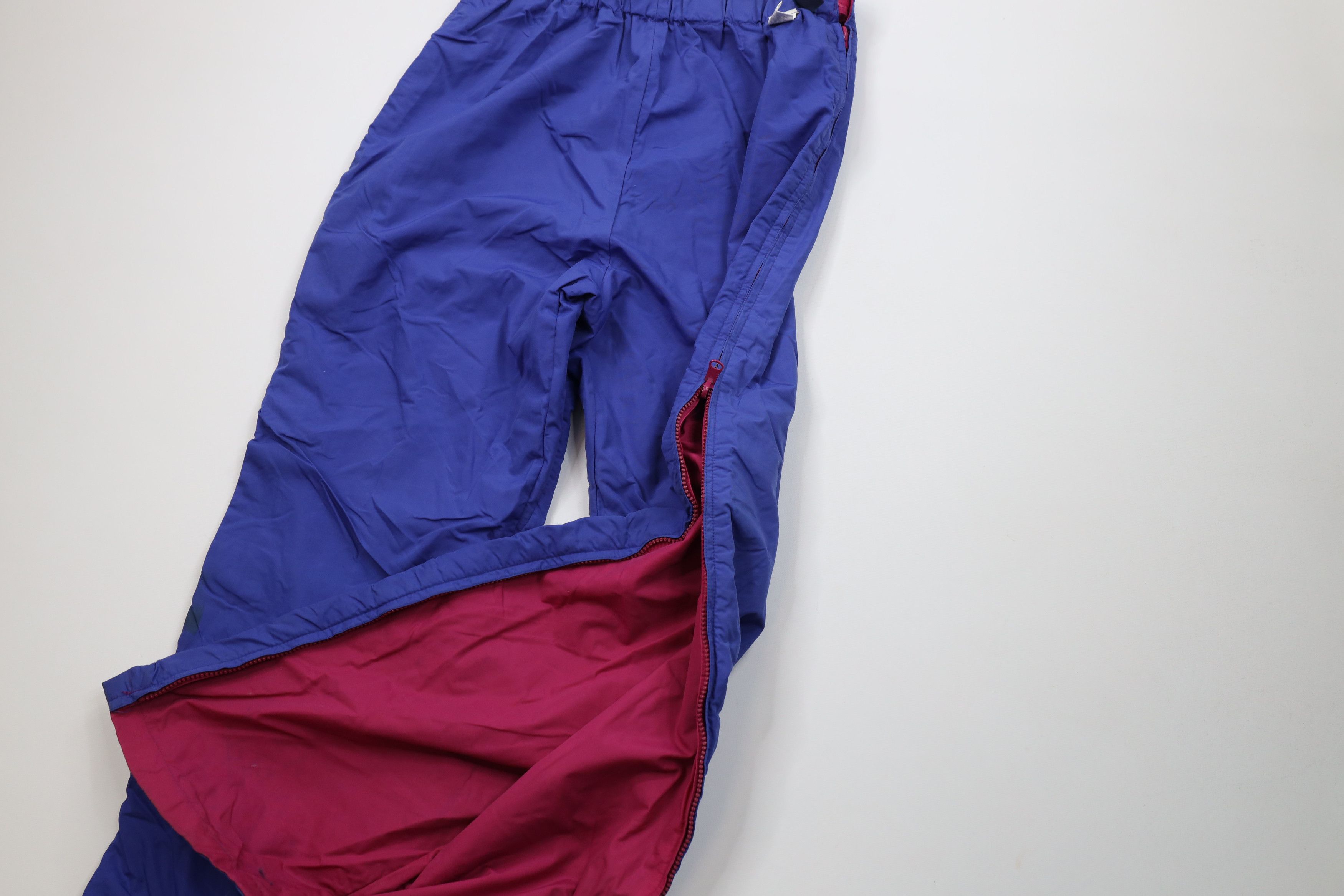 Columbia Vintage 90s Columbia Reversible Hiking Trekking Rain Pants Size 30" / US 8 / IT 44 - 6 Thumbnail