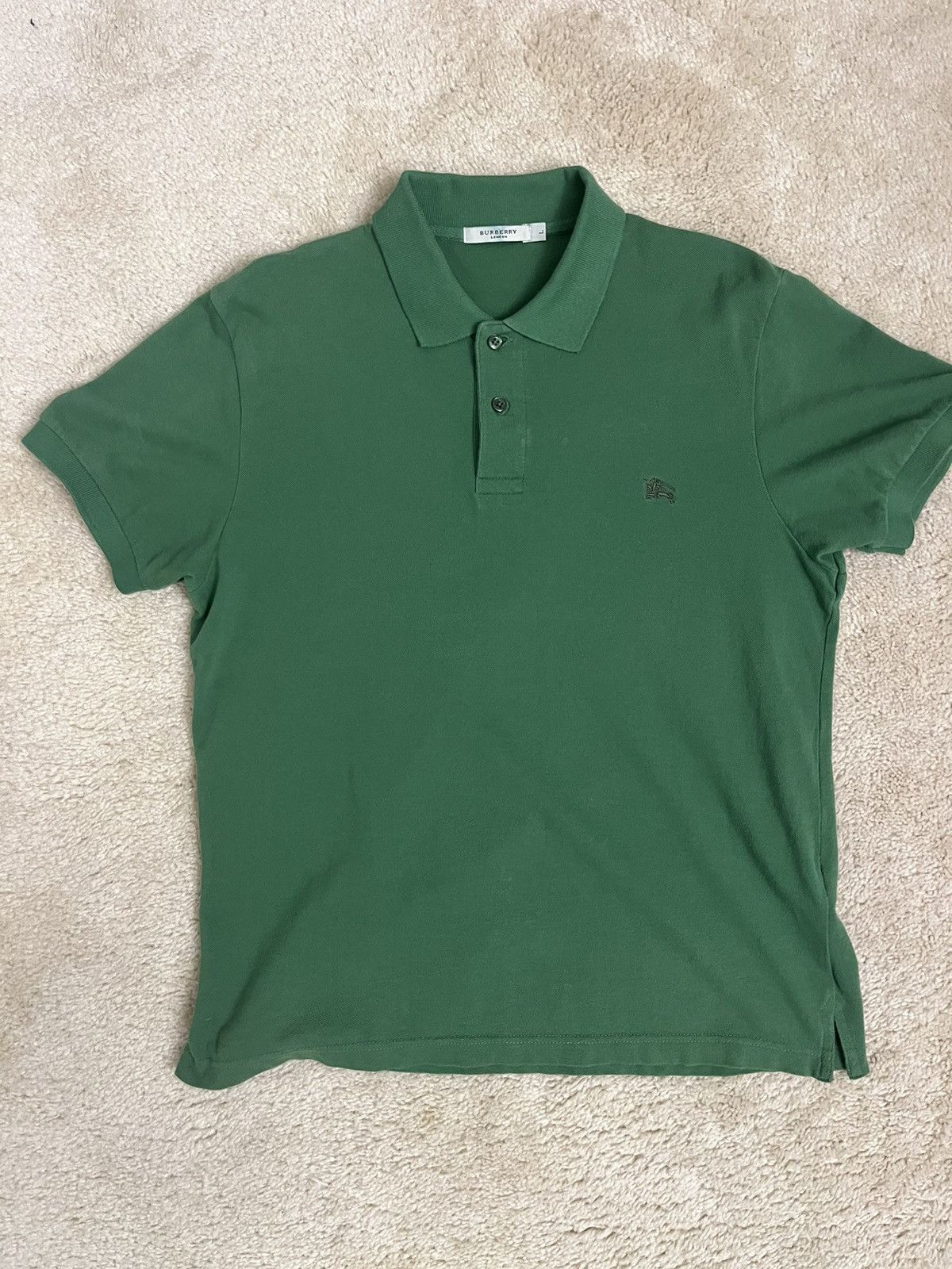 Burberry Burberry Polo Size US L / EU 52-54 / 3 - 1 Thumbnail