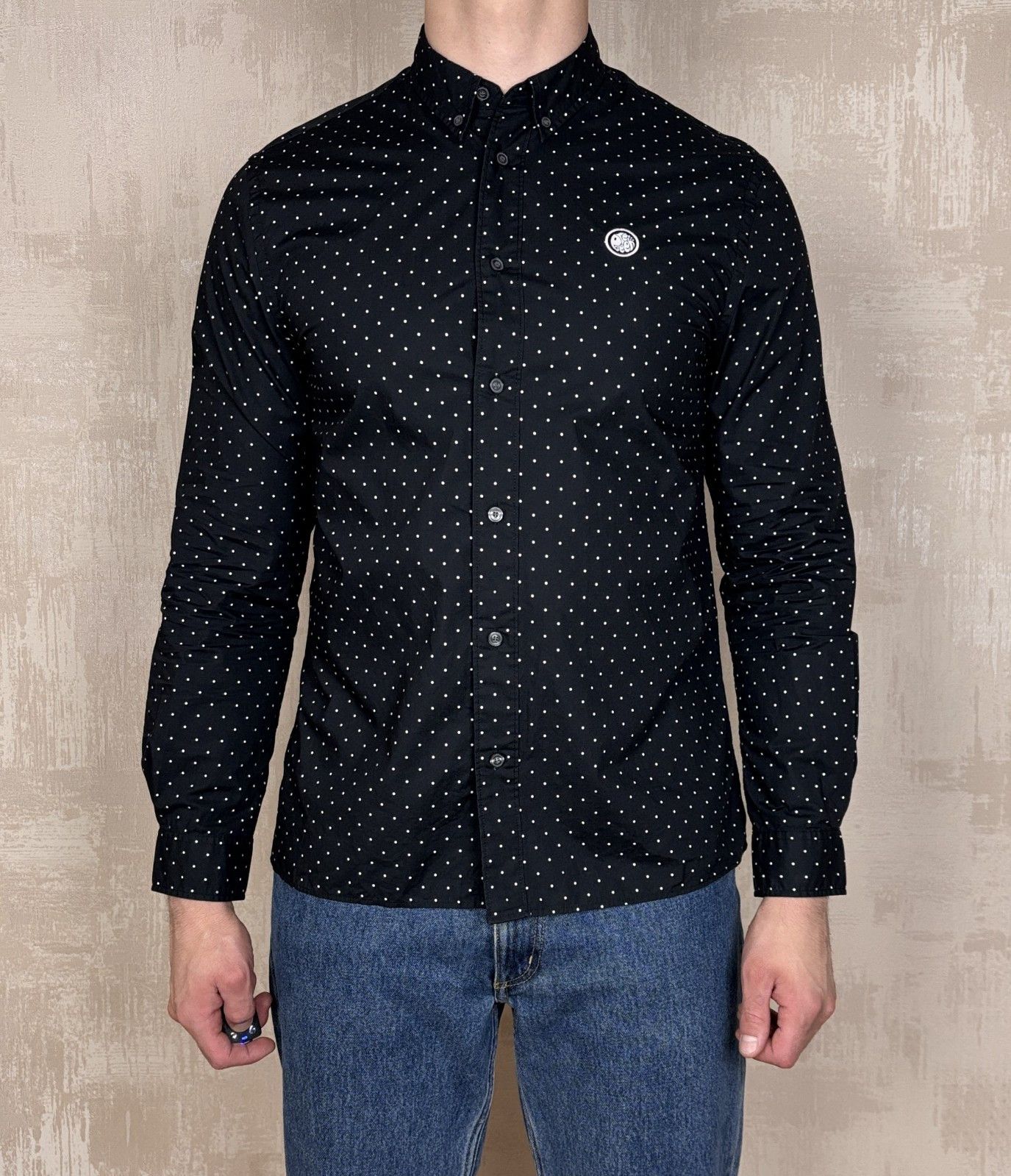 Pretty Green Pretty Green Polka Dot Shirt Long Sleeve Button Down Size US M / EU 48-50 / 2 - 3 Thumbnail