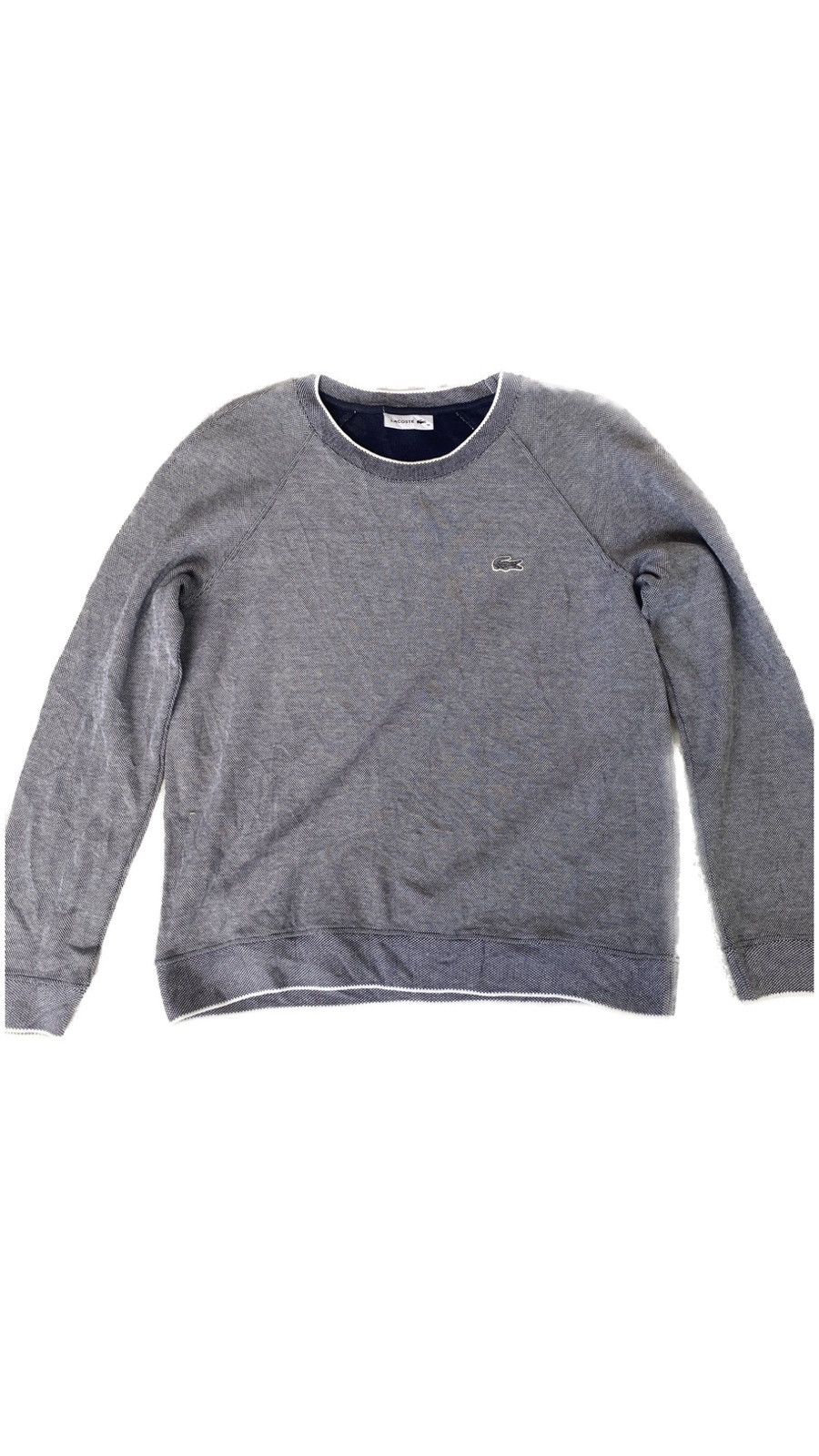 Lacoste × Vintage Lacoste Women Boat Neck Cotton Honeycomb Size US S / EU 44-46 / 1 - 1 Thumbnail