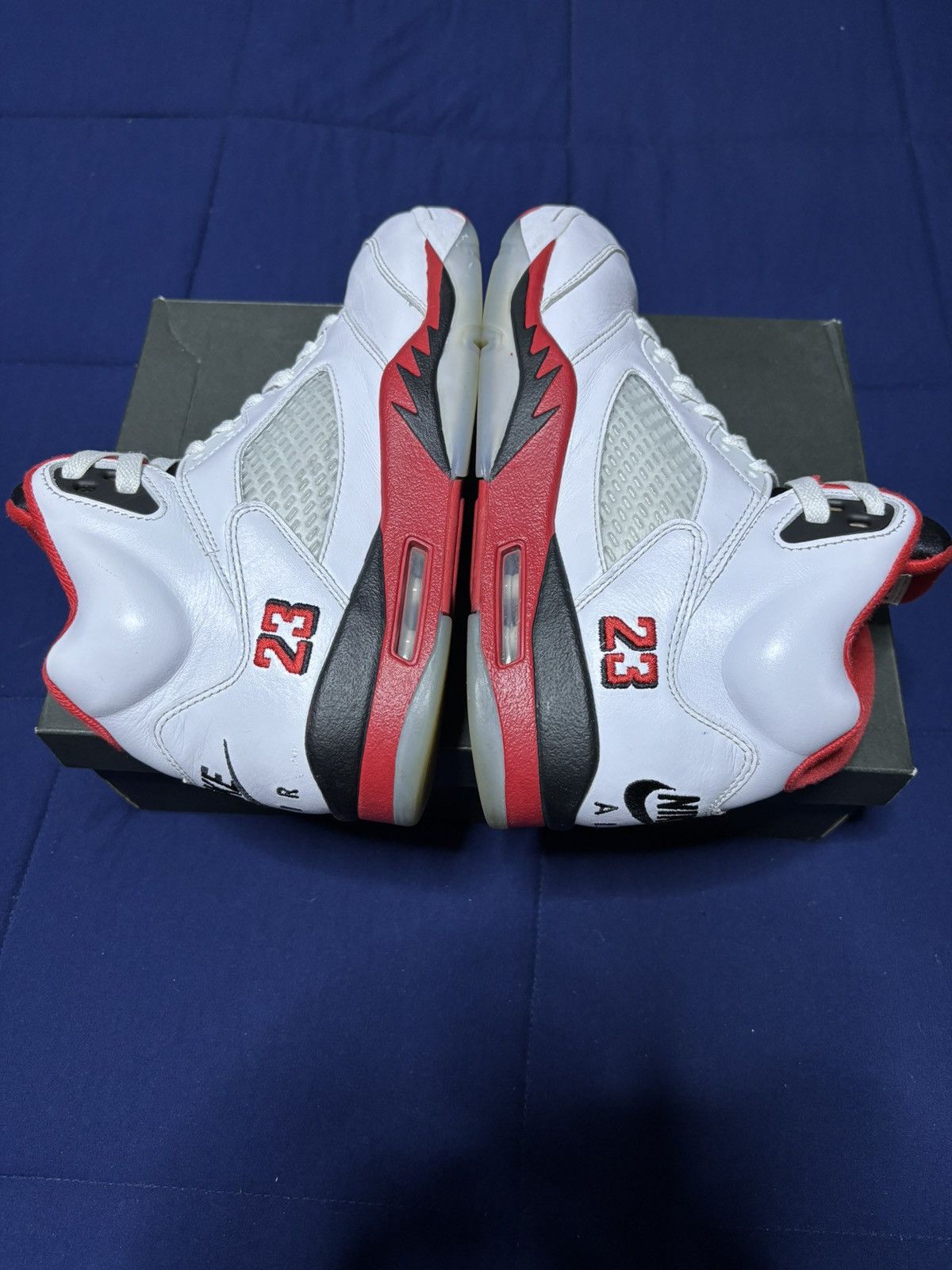 Jordan Brand Jordan 5 Retro Fire Red 2025 Size 8.5 Size US 8.5 / EU 41-42 - 2 Thumbnail