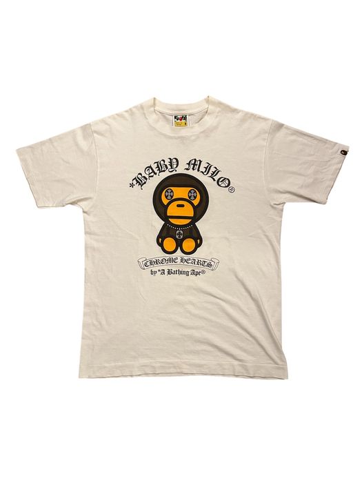 Bape Bape x Chrome Hearts Baby Milo Tee | Grailed